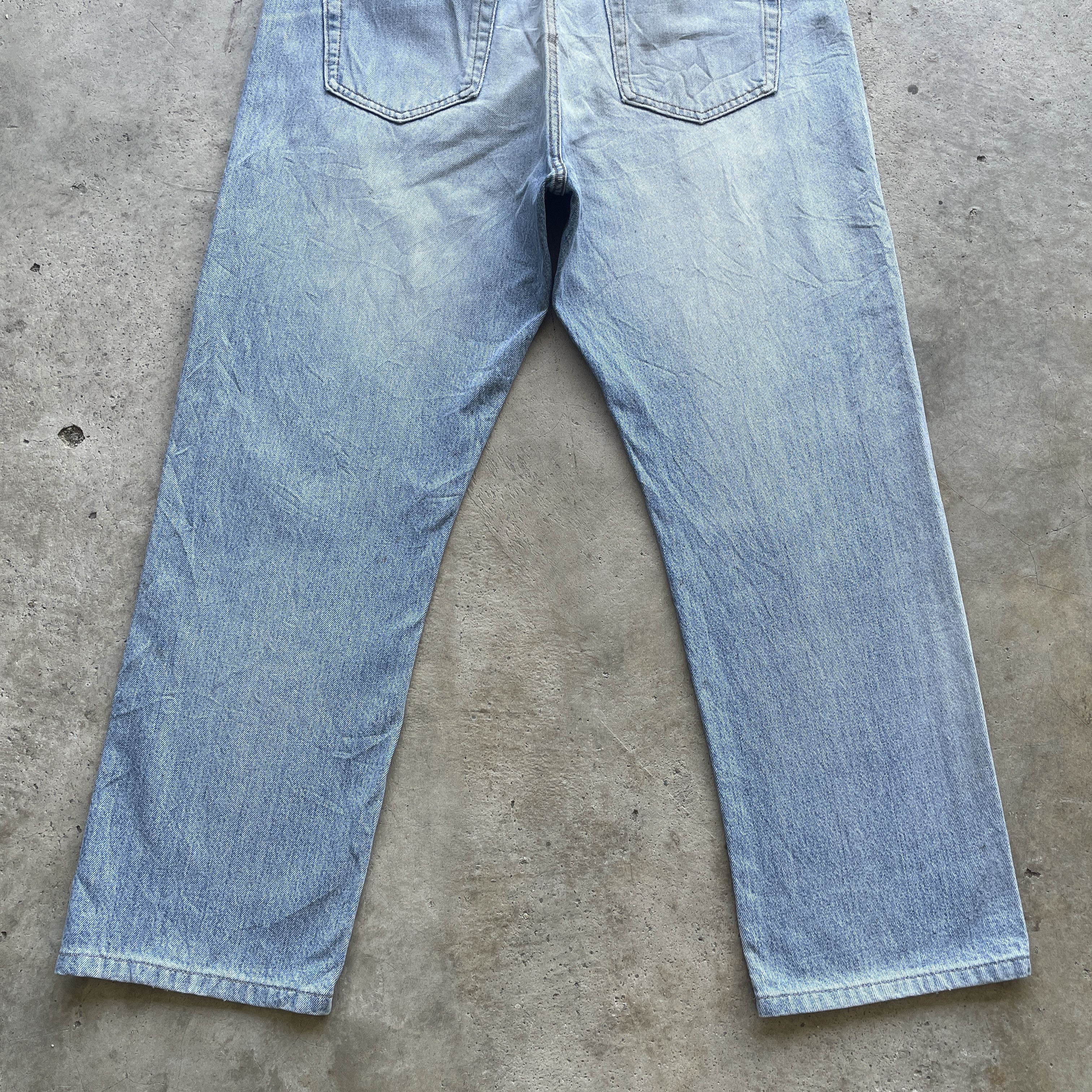 Japanese Brand VINTAGE JAPANESE WASH JEANS FADED DENIM PANTS W36x27 Size US 36 / EU 52 - 9 Thumbnail
