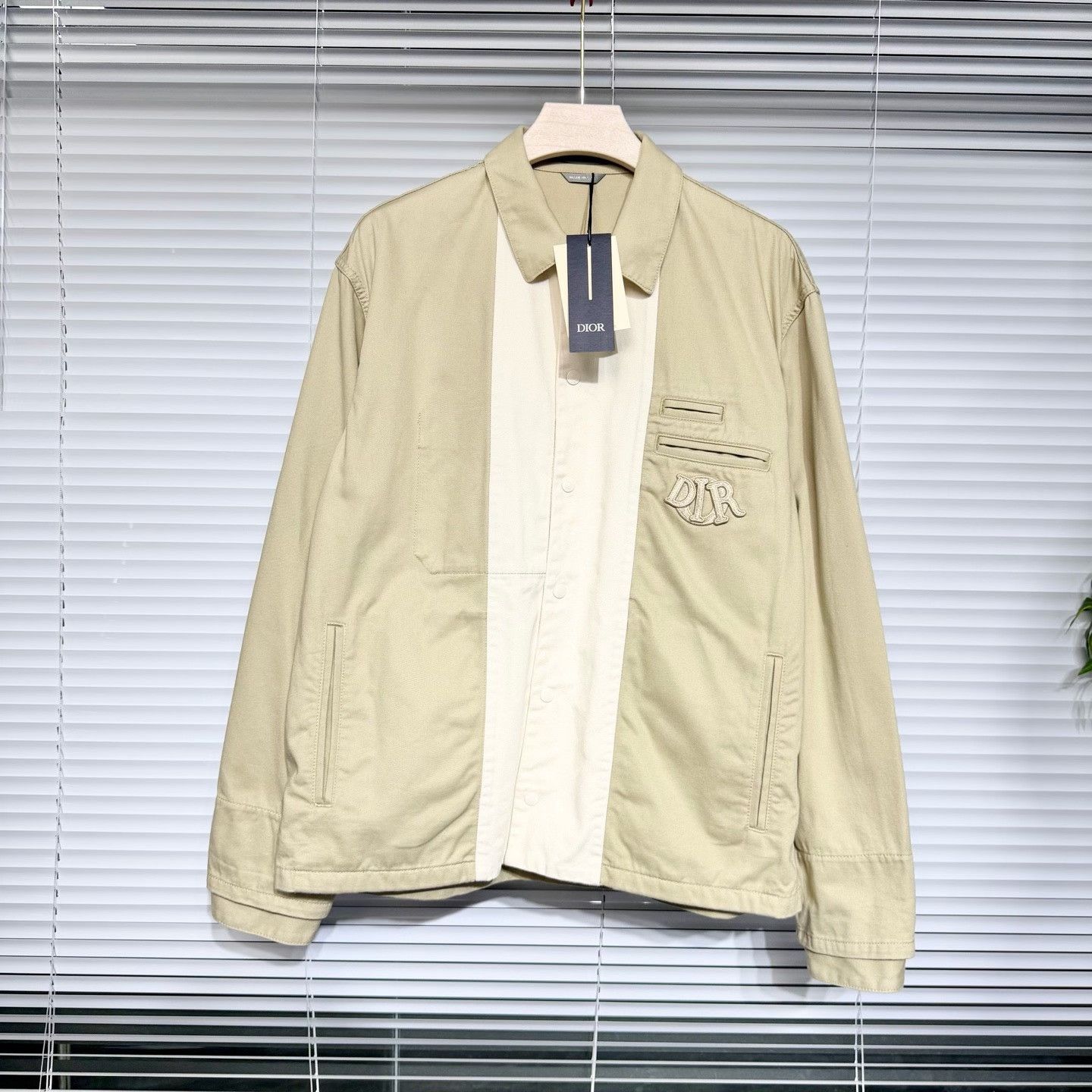 Dior DIOR Embroidered Denim Jacket Size US M / EU 48-50 / 2 - 1 Thumbnail