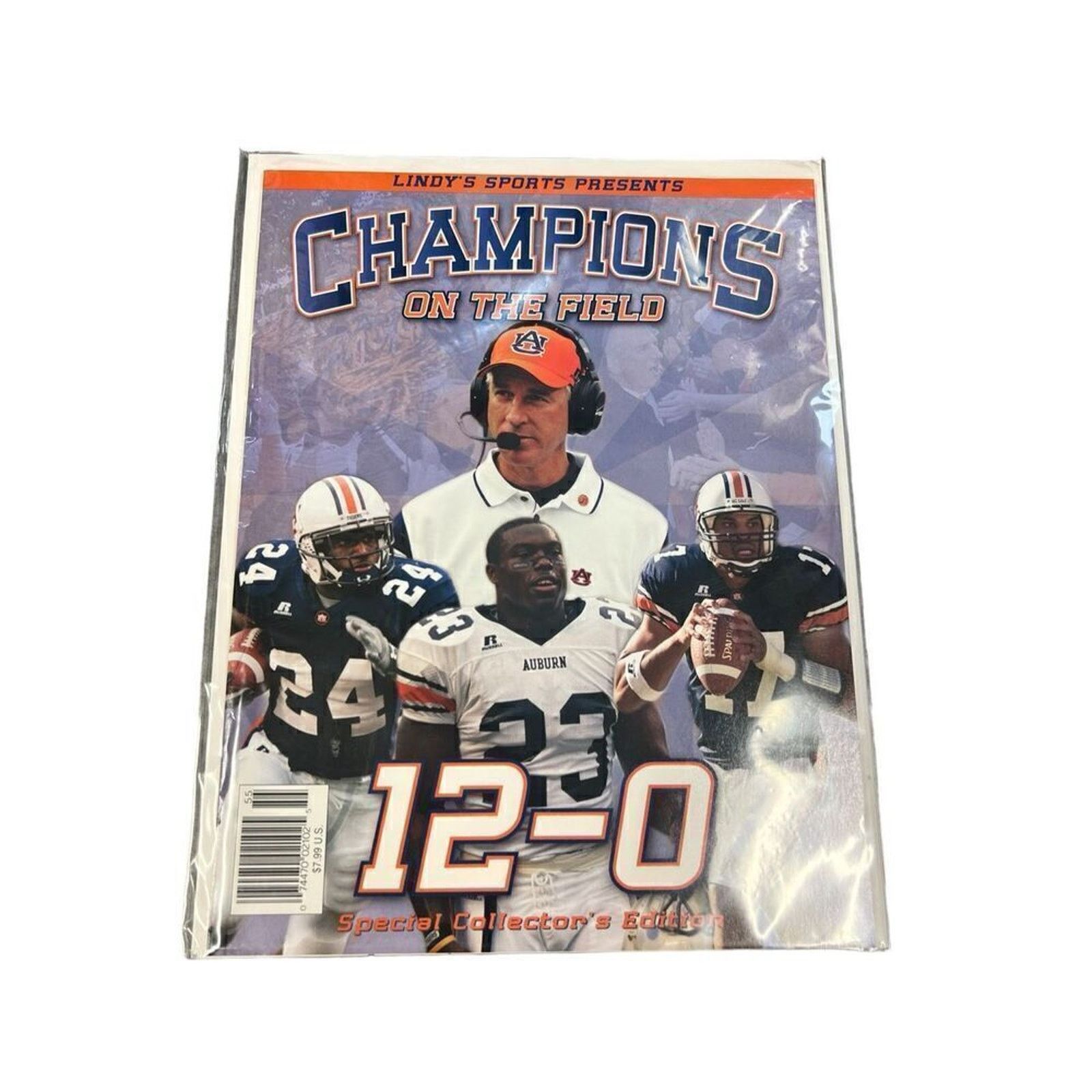 Linder Lindy's Sports 2010 Auburn Tigers Champions Magazine Size ONE SIZE - 1 Thumbnail