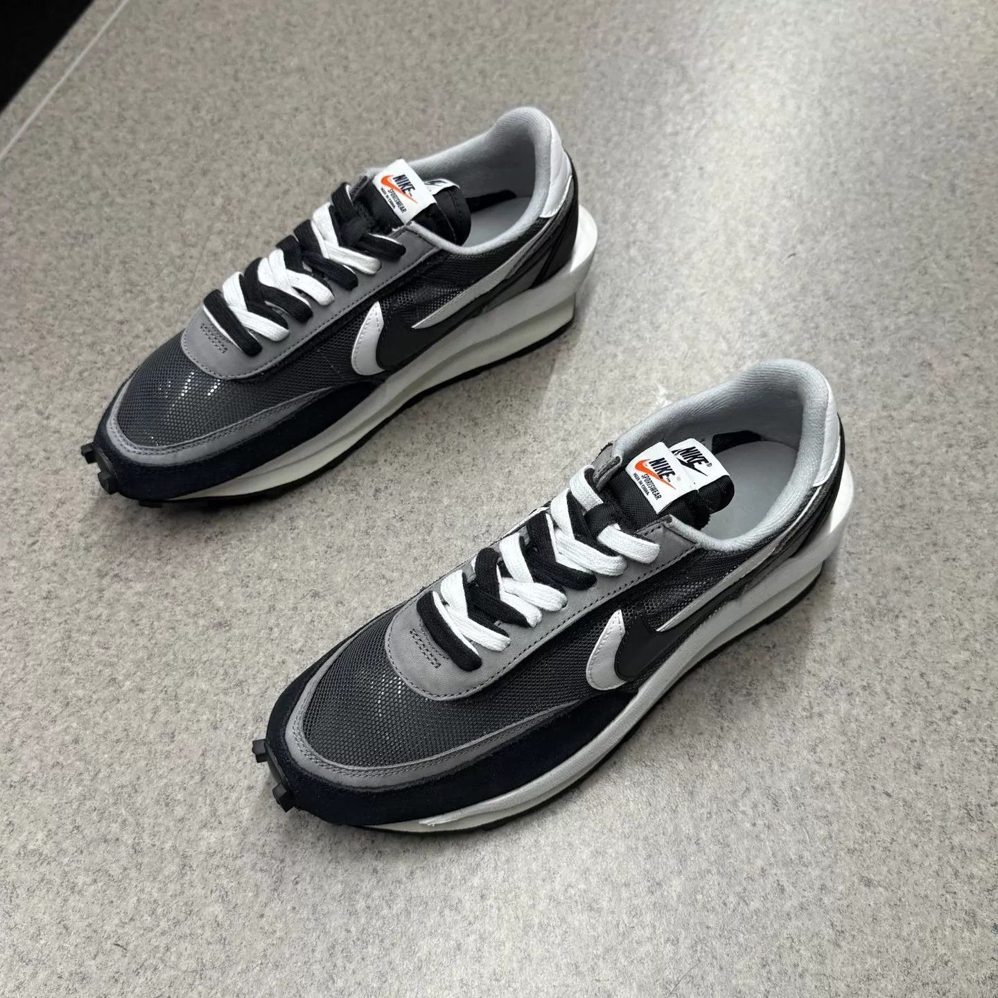 Sacai Sacai LDV Waffle Black & White 44.5 Like New Size US 11.5 / EU 44-45 - 5 Thumbnail