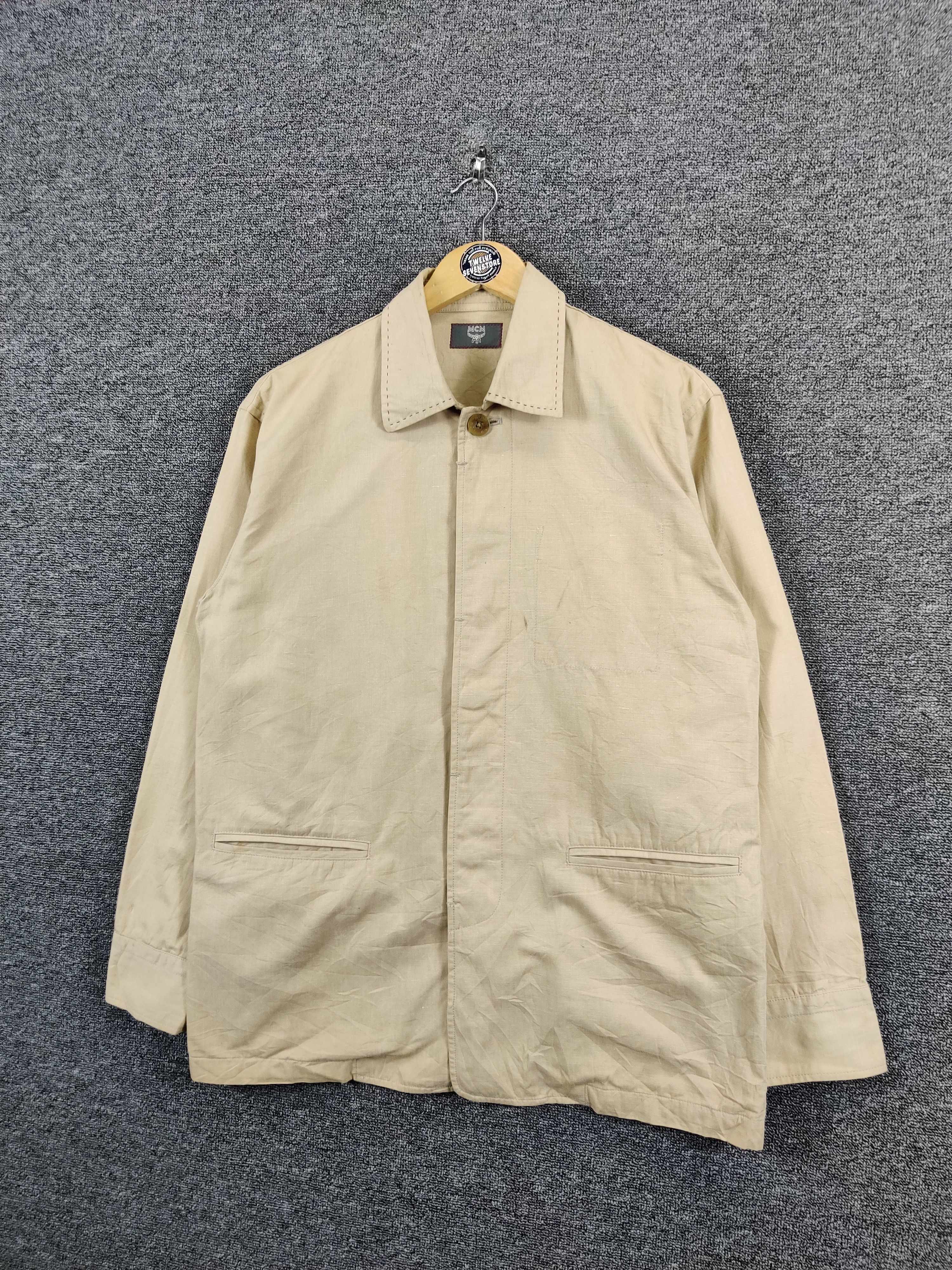 MCM Vintage MCM Button Up Jacket Size US M / EU 48-50 / 2 - 2 Thumbnail