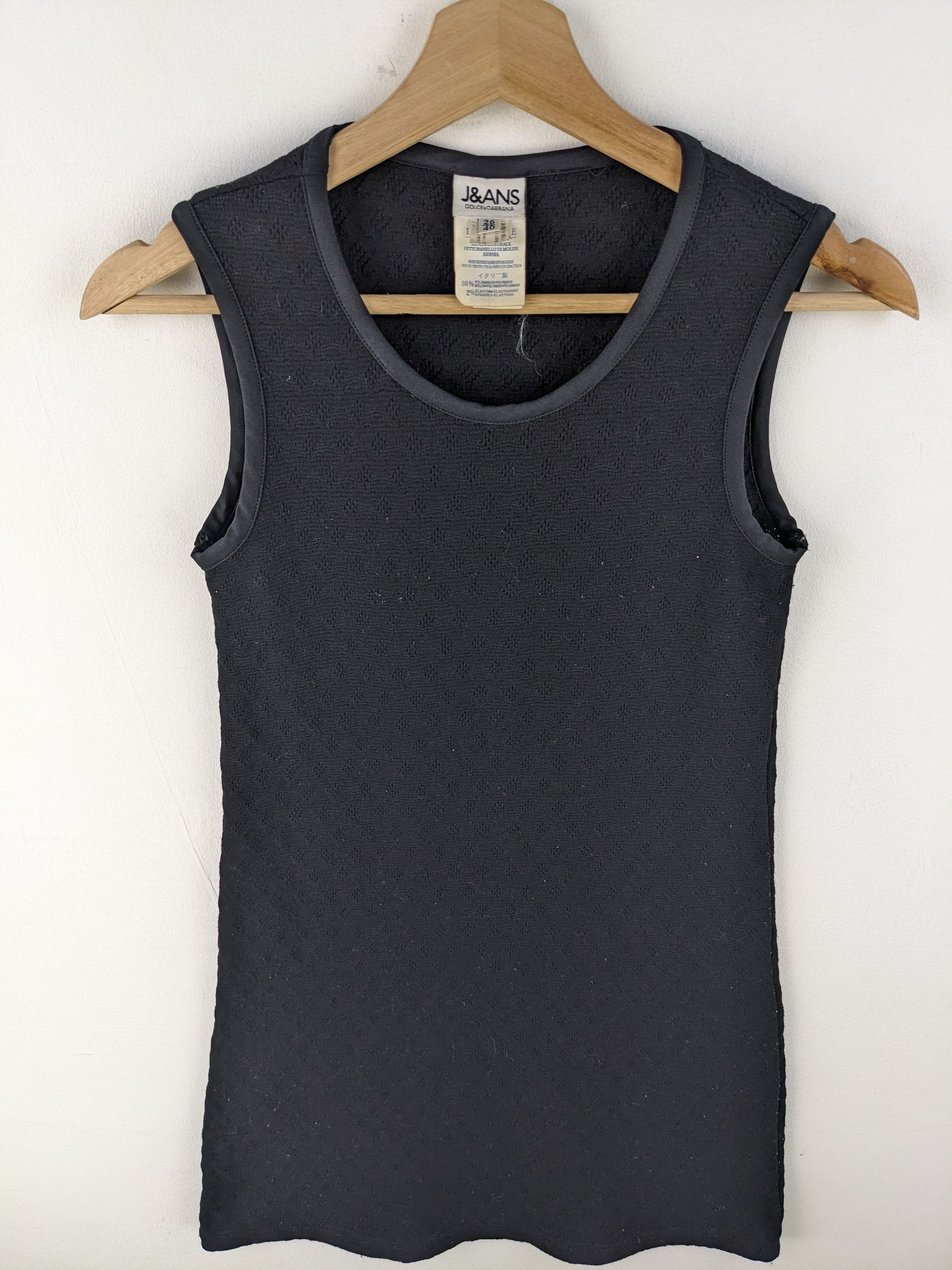 Dolce & Gabbana × Seditionaries Vintage 1990s Dolce Gabbana Top Tank Size XS / US 0-2 / IT 36-38 - 6 Thumbnail
