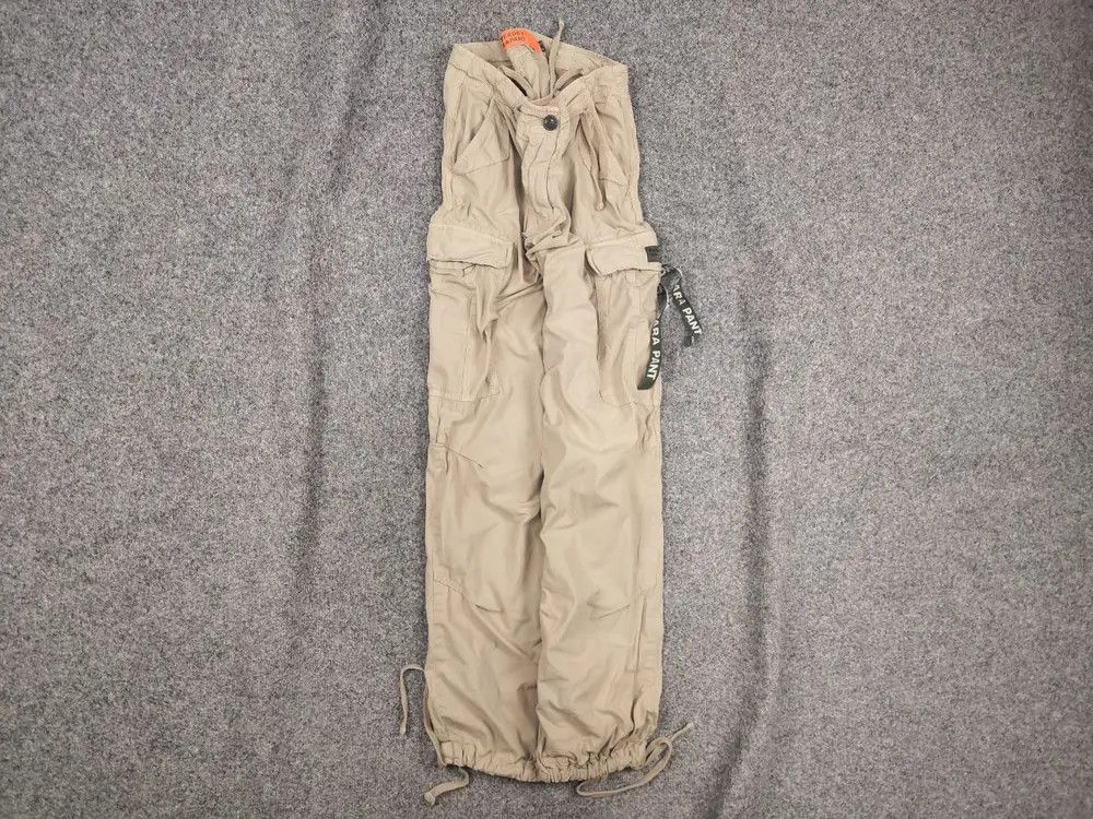 Vintage Japan Superdry Parachute Cargo Baggy Pants Style