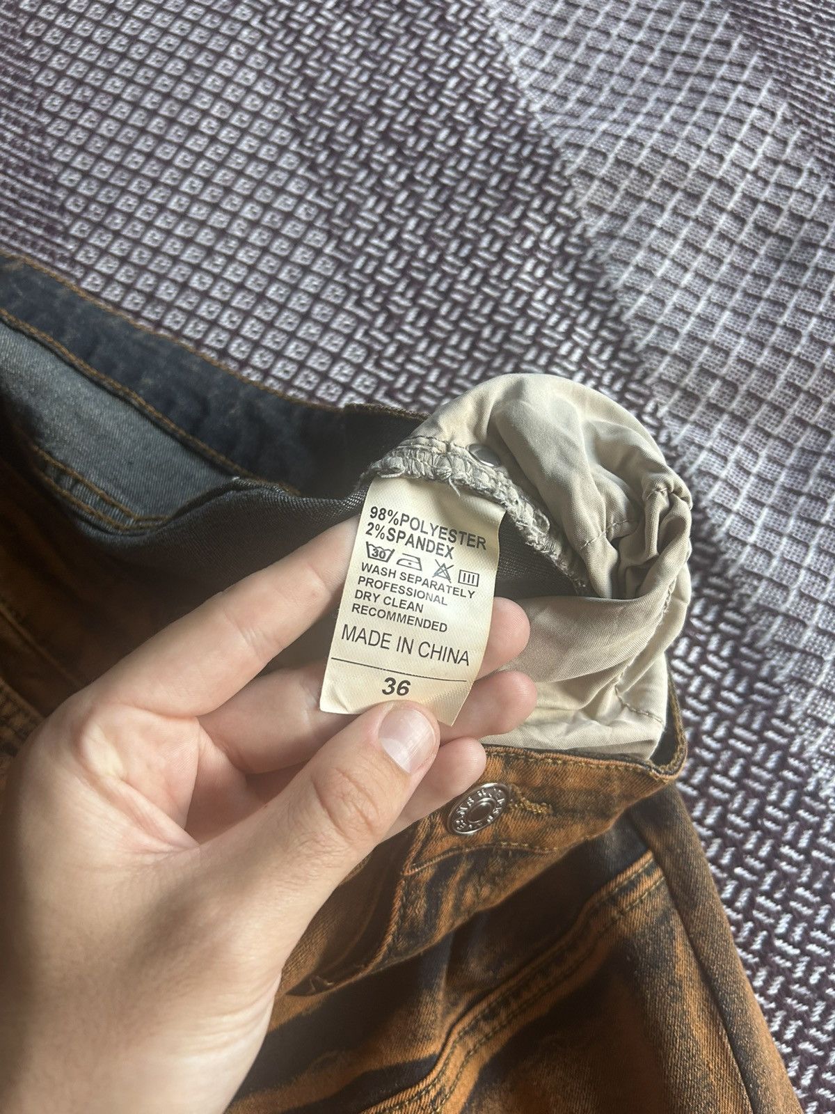 Other Vintage Denim Jeans Y2K Style Size 36 Streetwear Style Hype Size US 36 / EU 52 - 9 Thumbnail