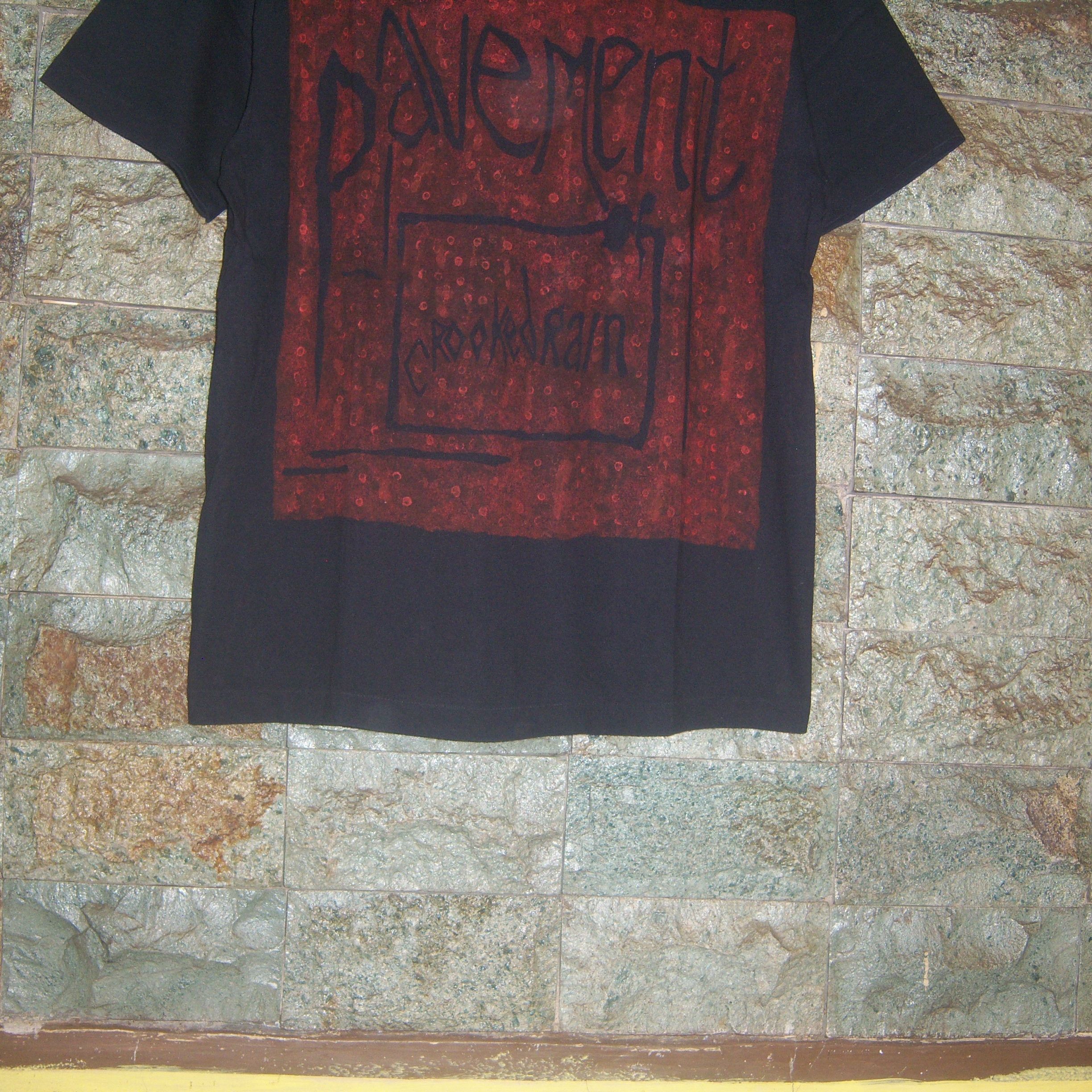 Band Tees × Vintage 90s Pavement Bootleg Crooked Rain Vintage Single Stitch Size US L / EU 52-54 / 3 - 4 Thumbnail