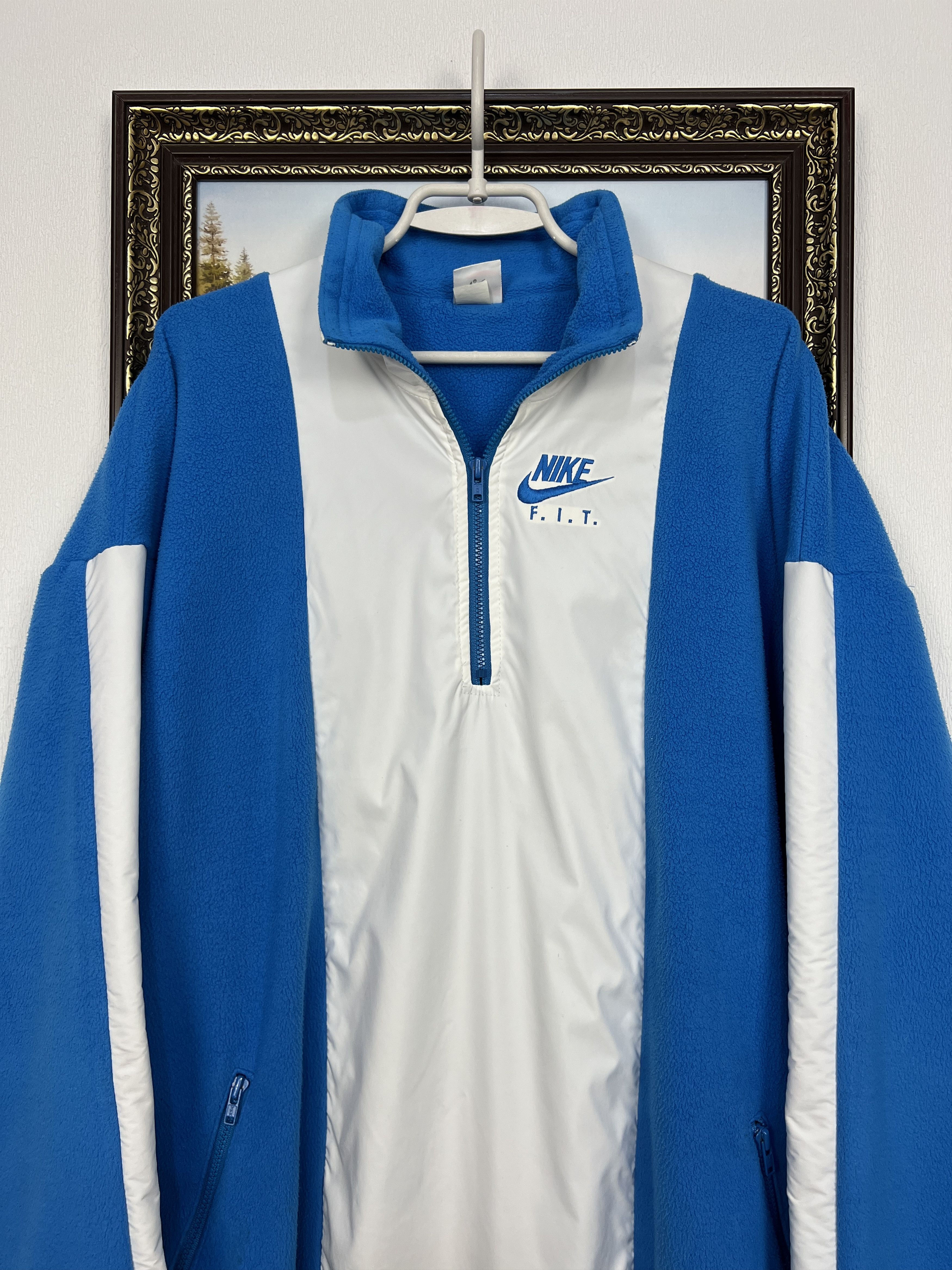 Nike Vintage 90's Nike Finland Warm Jacket National Team Size US XL / EU 56 / 4 - 4 Thumbnail