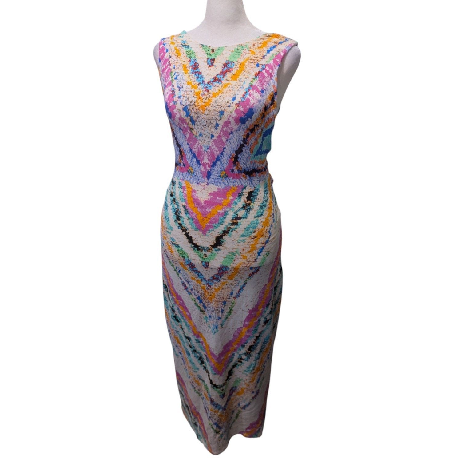 Mara Hoffman Mara Hoffman Rainbow Tie Back Swim Cover-Up Medium Size M / US 6-8 / IT 42-44 - 3 Thumbnail