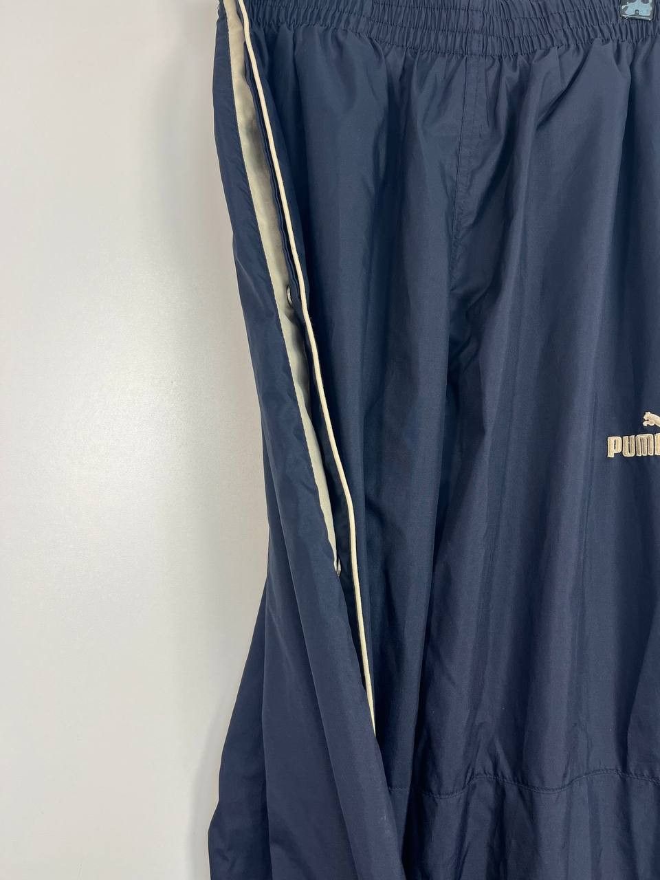 Puma Puma Vintage Track Pants Navy Mens Elastic Waist Blue Size L Size US 40 / EU 56 - 6 Thumbnail