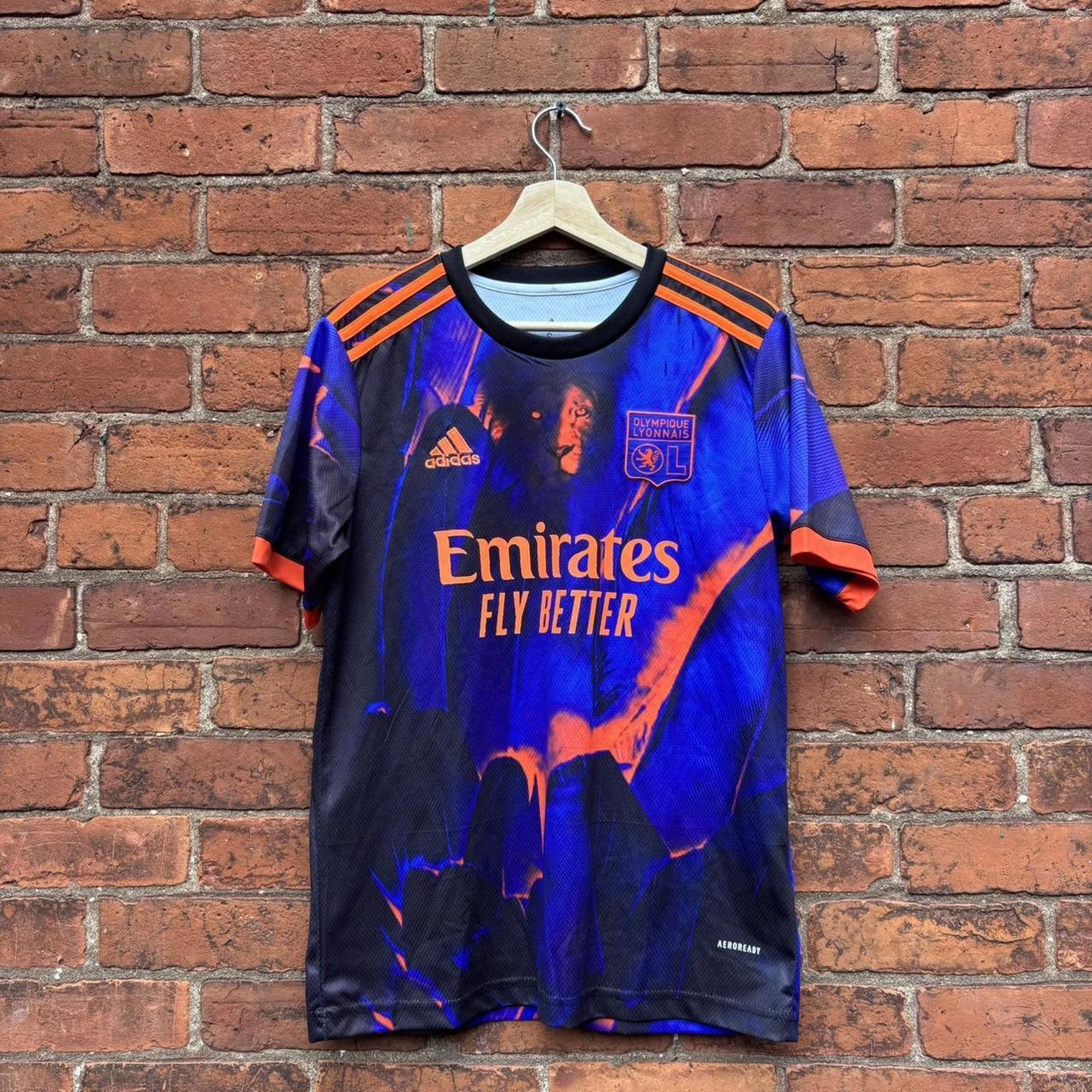 Adidas adidas climalite emirates fly better Lyon jersey S Size US S / EU 44-46 / 1 - 1 Thumbnail