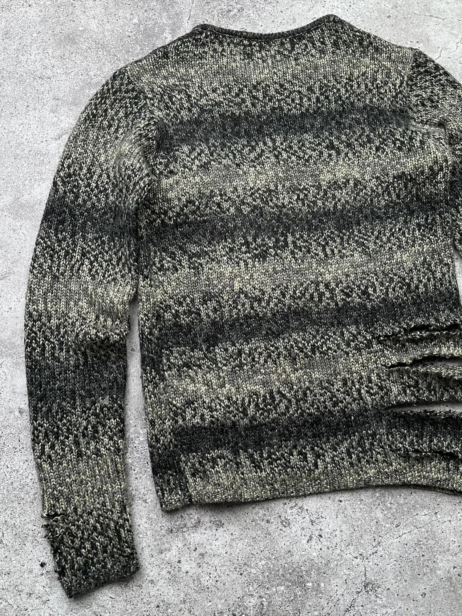 Vintage Vintage Faded Distressed Knit Sweater C561(V234) Size US S / EU 44-46 / 1 - 5 Thumbnail
