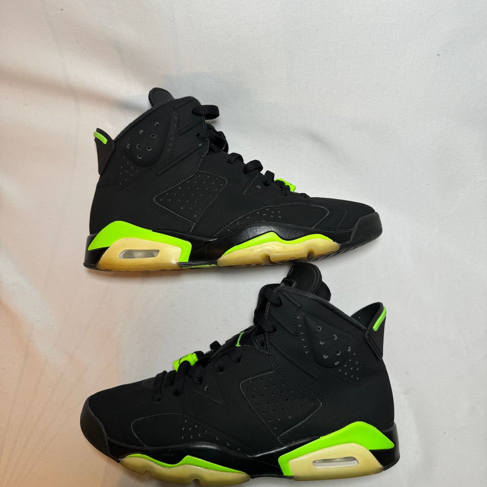 Jordan Brand × Nike Size 10.5 - Air Jordan 6 Retro Electric Green Men's Shoes Size US 10.5 / EU 43-44 - 2 Thumbnail