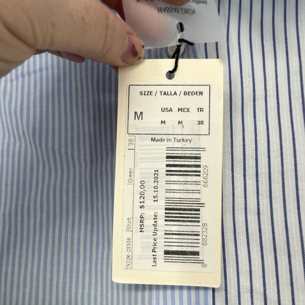 NOCTURNE NOCTURNE PRINTED DETAILED GARNISH SHIRT STRIPED OVERSIZED Size S / US 4 / IT 40 - 7 Thumbnail