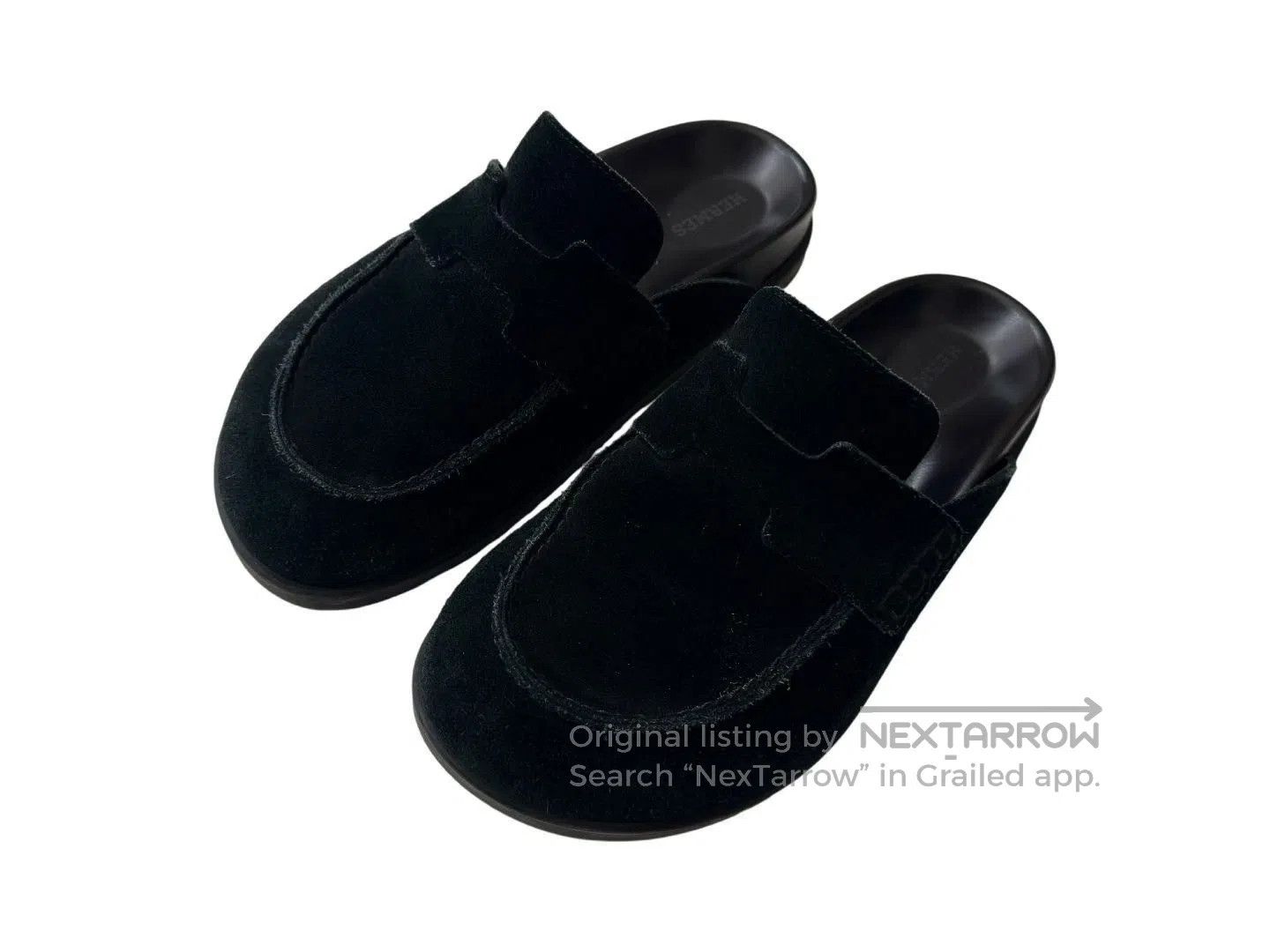 Hermes Hermes Black H Birkenstock Sandals. Size US 5.5 / IT 35.5 - 1 Thumbnail