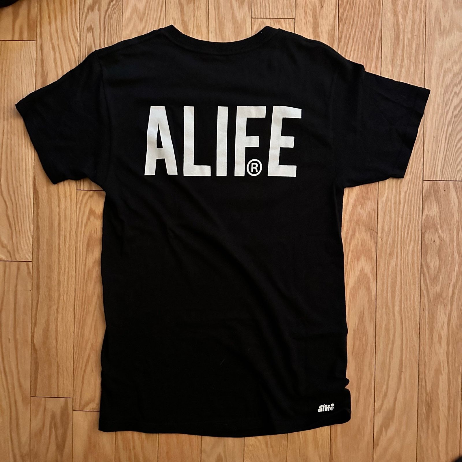Alife Alife Faded For Life graphic spell out weed leaf tee shirt Size US M / EU 48-50 / 2 - 5 Thumbnail