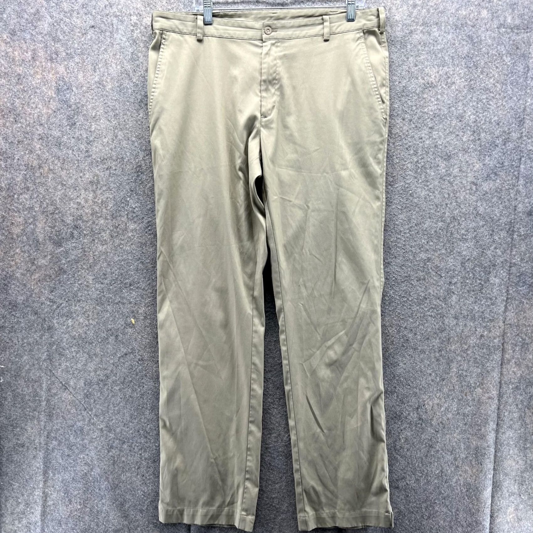 Nike Nike Pants Men 36x34 Khaki Chino Flat Front Athletic Golf Vintage No Size US 36 / EU 52 - 2 Thumbnail