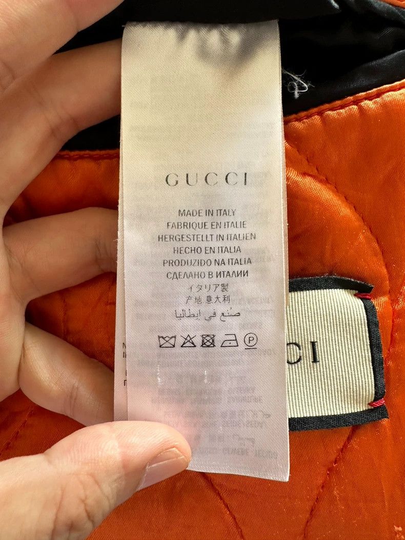 Gucci Gucci Full-printed lion petal logo pilot cotton jacket 2501 Size US S / EU 44-46 / 1 - 8 Thumbnail