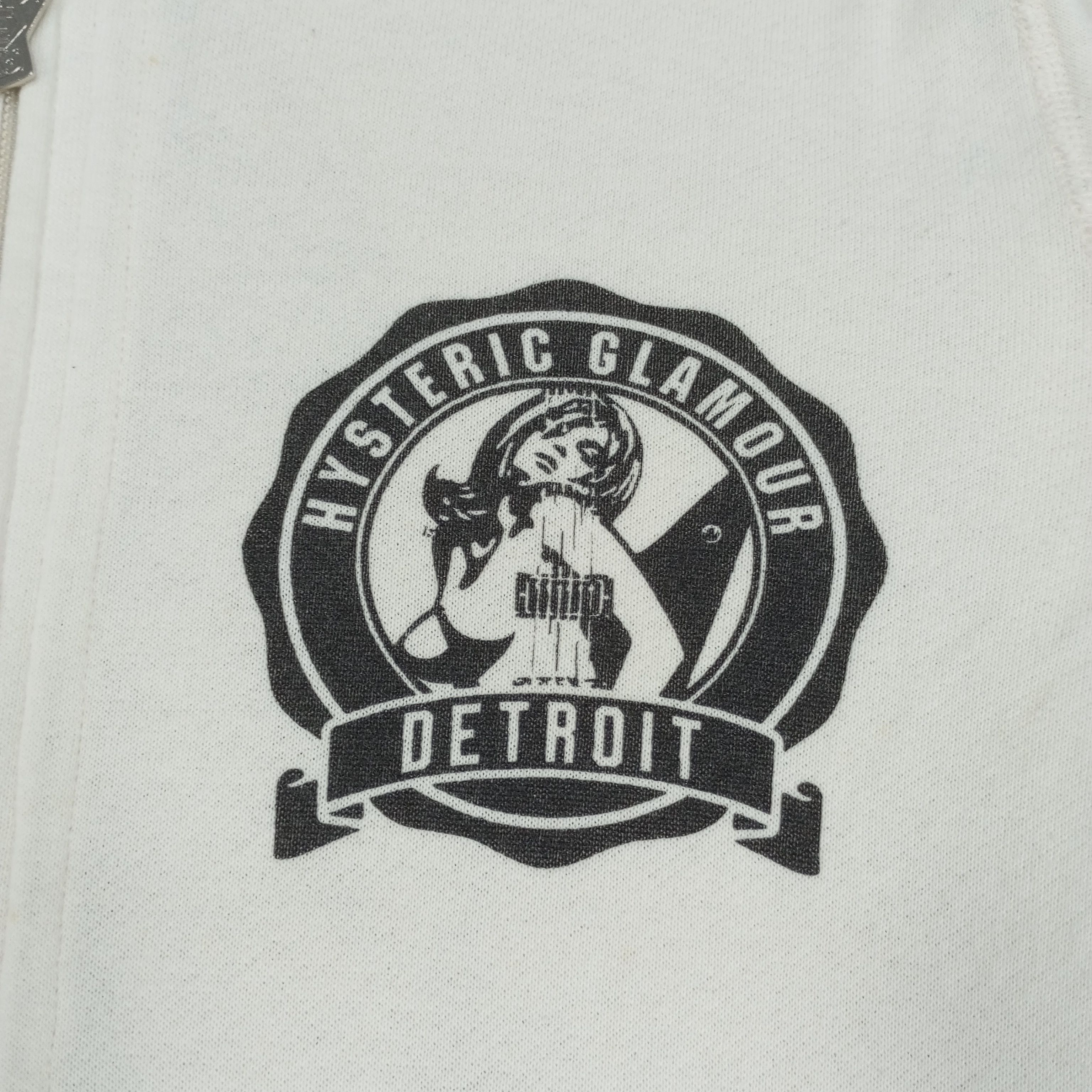 Hysteric Glamour × Japanese Brand × Vintage Hysteric Glamour Japanese Brand Music Style Zipper Hoodies Size US XS / EU 42 / 0 - 4 Thumbnail
