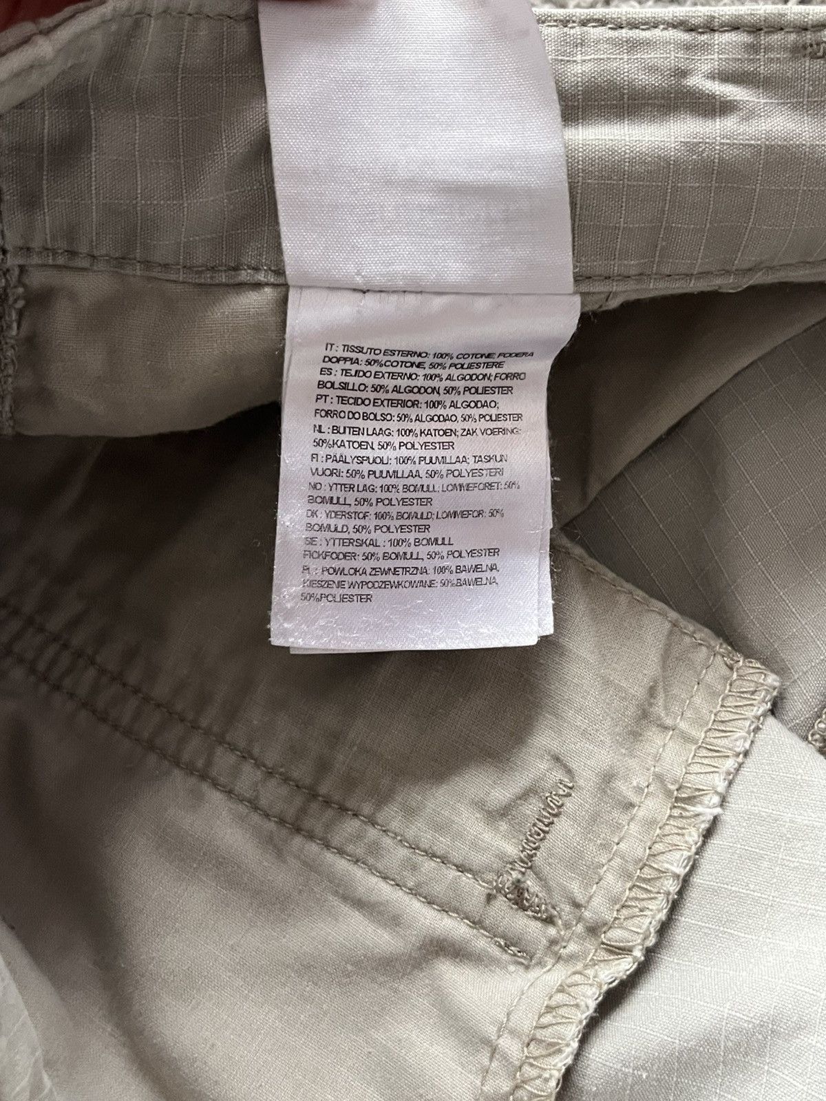 Carhartt Vintage Cargo Shorts Carhartt Mini Logo Streetwear Size US 34 / EU 50 - 8 Thumbnail