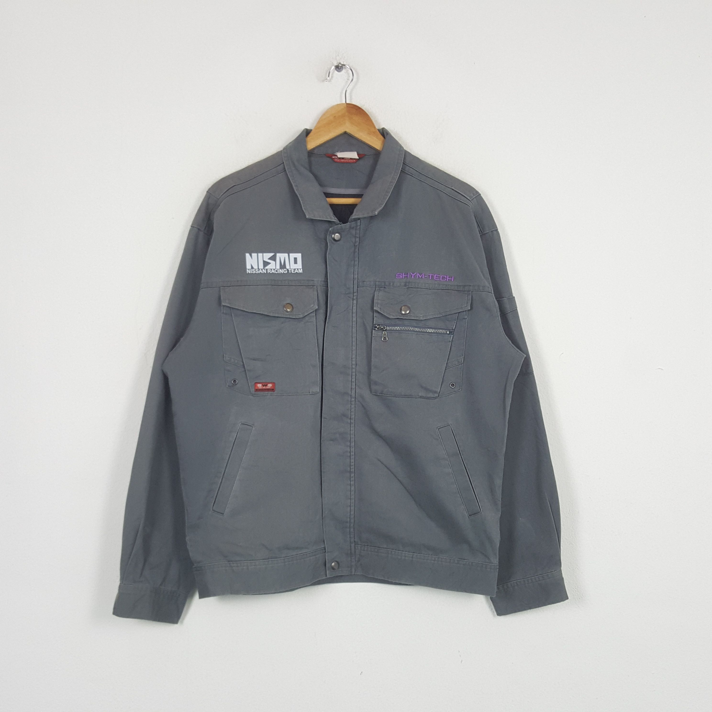 Japanese Brand × Vintage Vintage Nismo Nissan Japan Racing Team Custom Jacket C283N8 Size US L / EU 52-54 / 3 - 3 Thumbnail