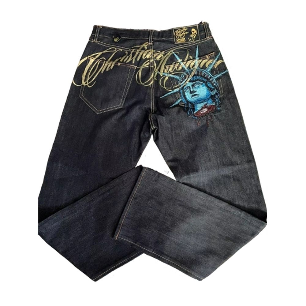 Other Rhinestone Jeans Size US 34 / EU 50 - 1 Thumbnail