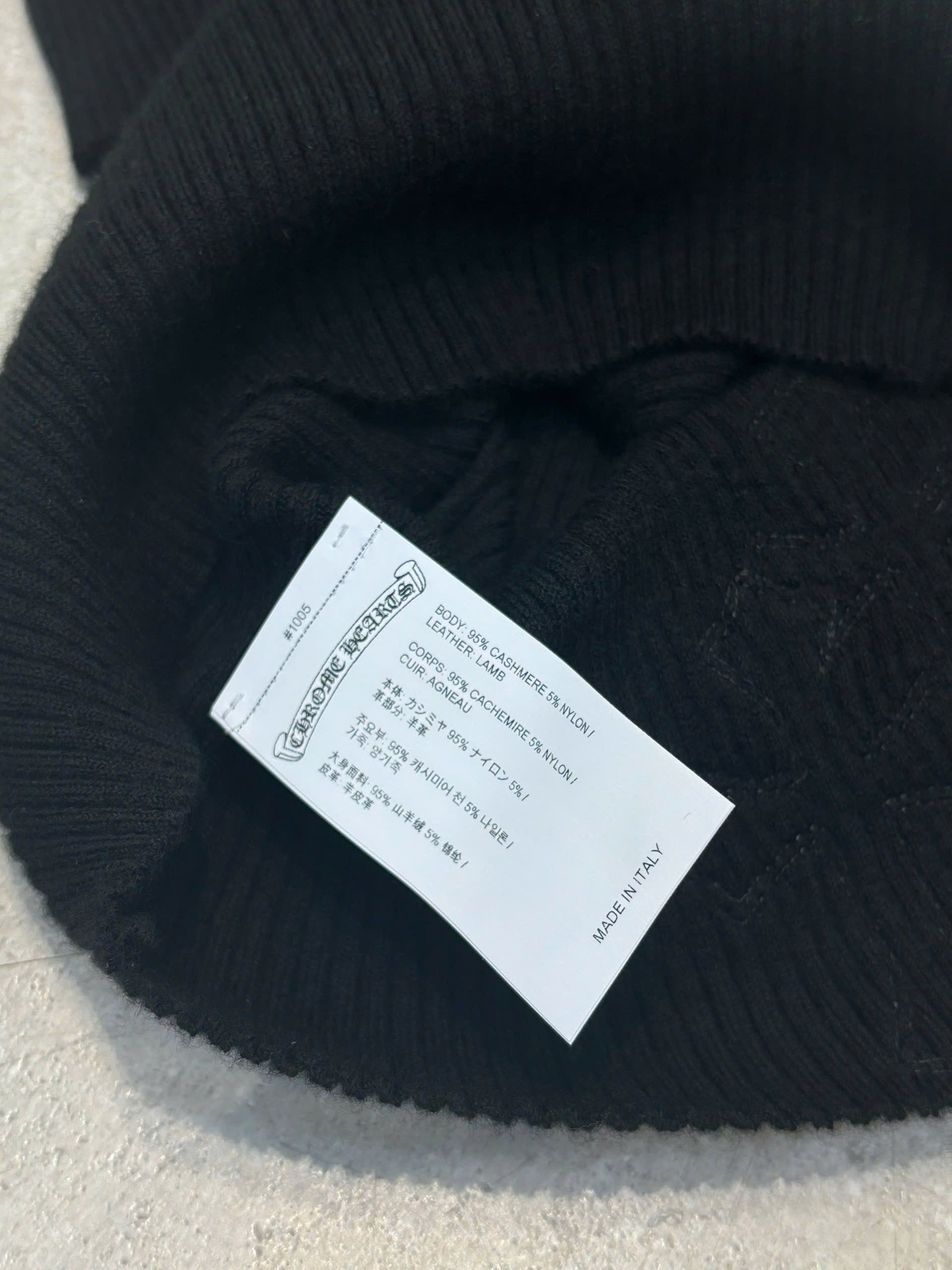 Chrome Hearts CHROME HEARTS Cashmere Lib Sknit Slim Top BLACK Size M / US 6-8 / IT 42-44 - 7 Thumbnail