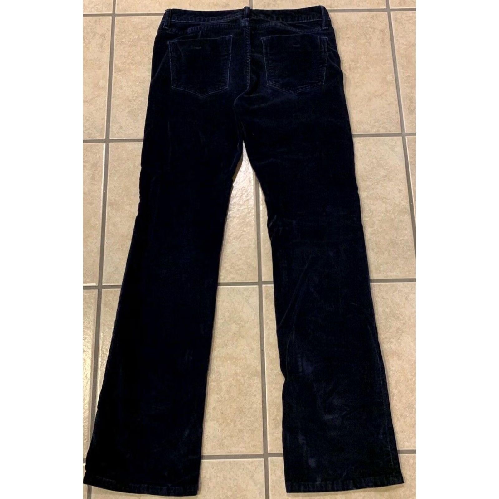 Banana Republic VINTAGE Banana Republic Navy Corduroy Jeans Women's 25 28X30 Straight Leg 5-Pocket 29.5 Inseam Mens? Womens Size 42" / US 20 - 4 Thumbnail