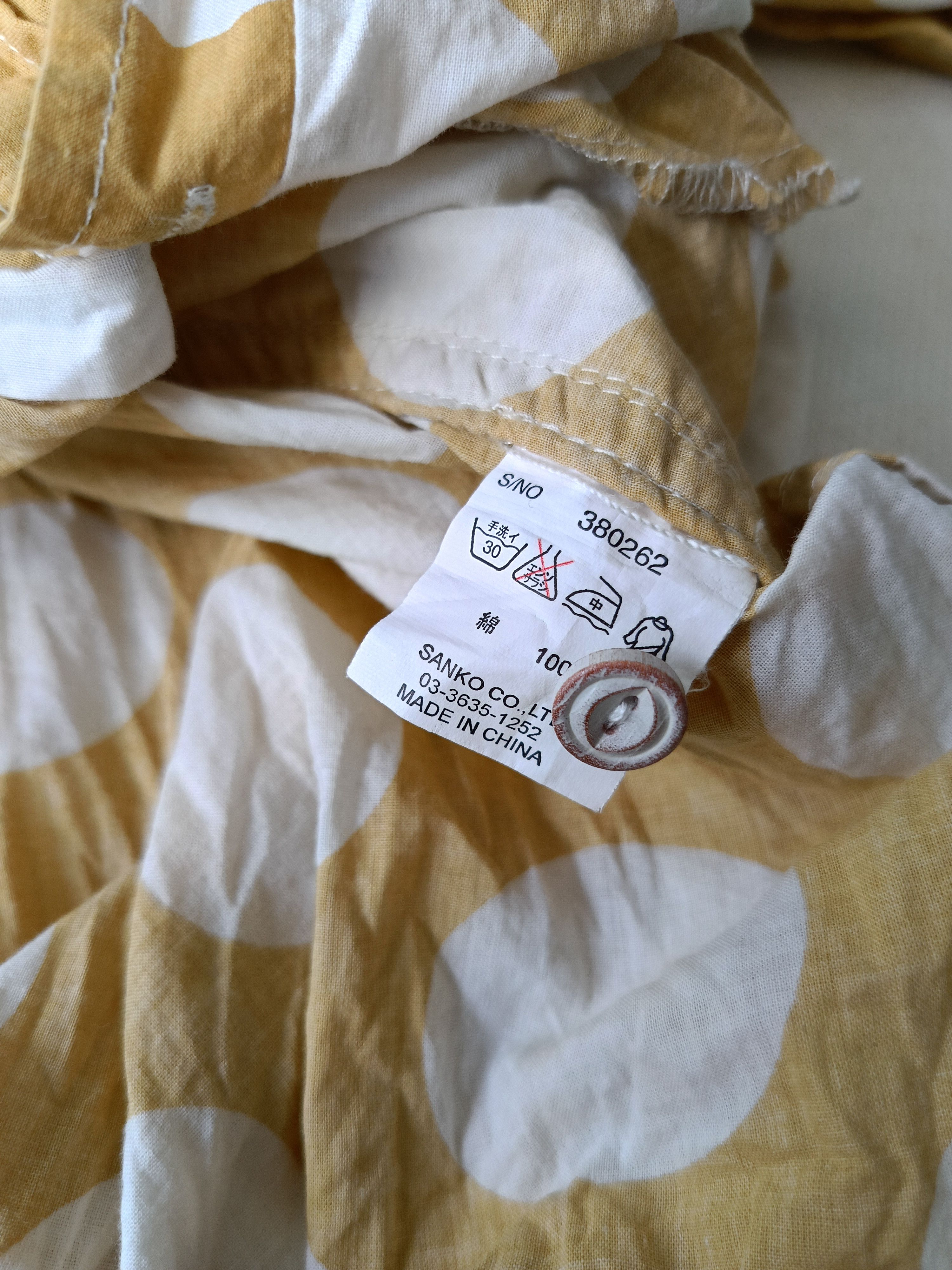 go slow caravan Go Slow Caravan 1 comfortable yellow circles dress shirt Size S / US 4 / IT 40 - 15 Thumbnail