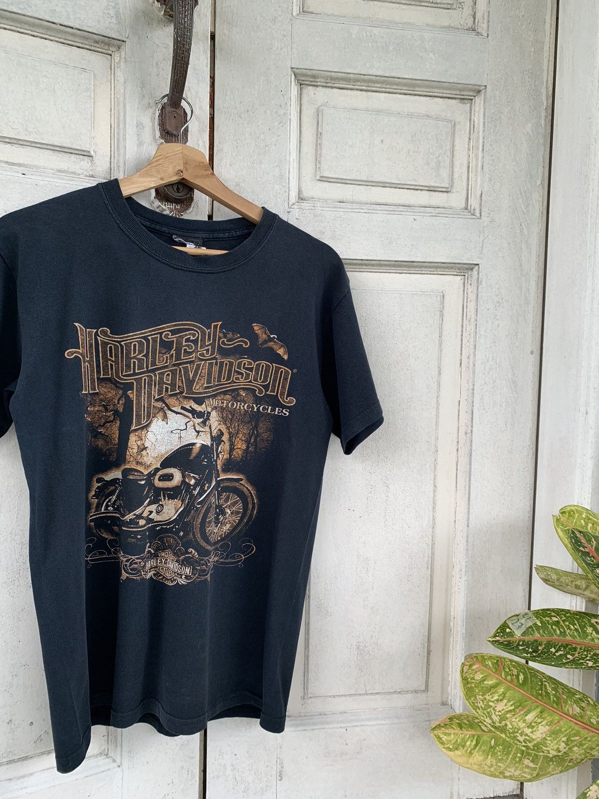 Harley Davidson × Vintage Vintage Harley Davidson Double print Size US S / EU 44-46 / 1 - 1 Thumbnail