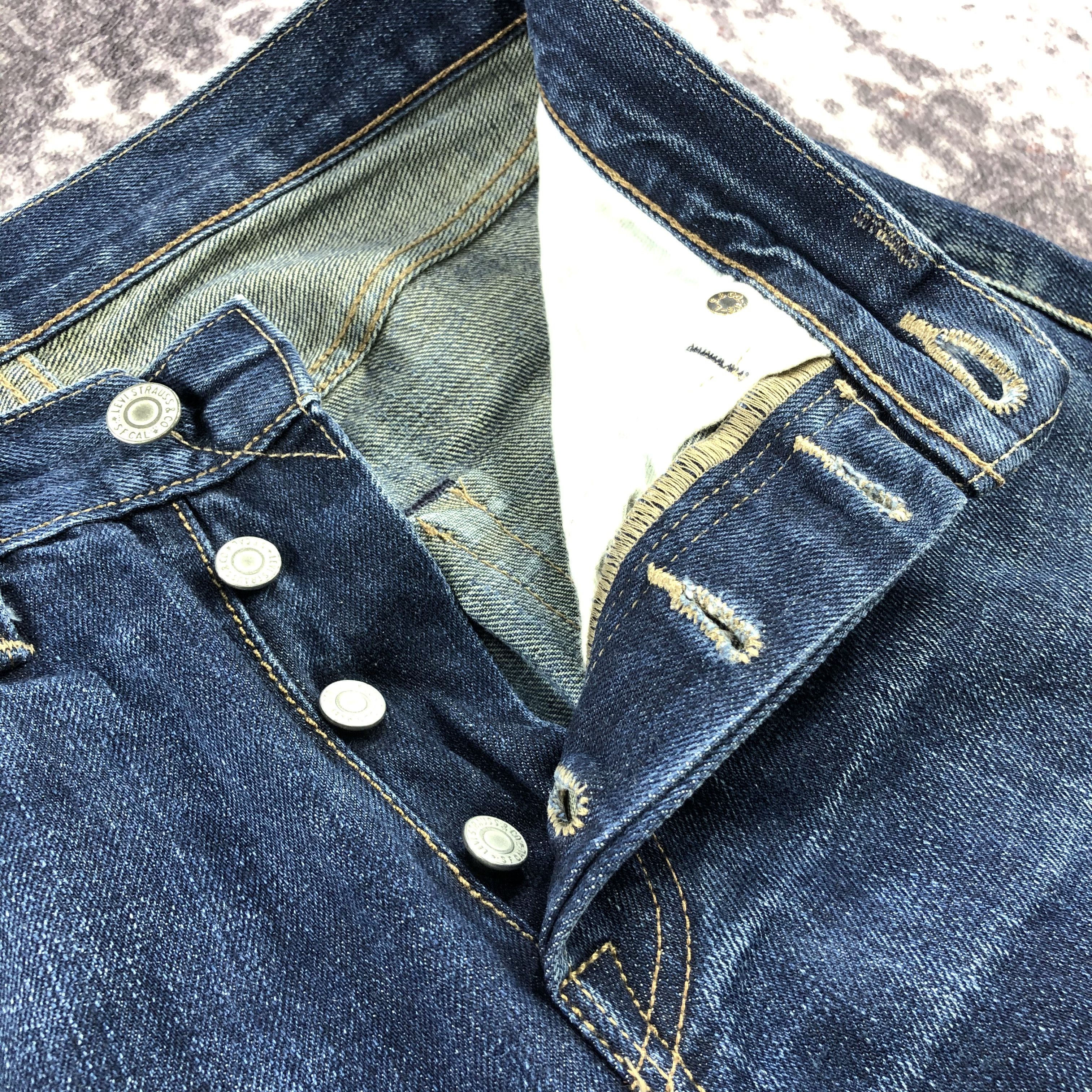 Levi's Vintage Blue Wash Levis 501 Jeans-JM2809 Size US 29 - 12 Thumbnail