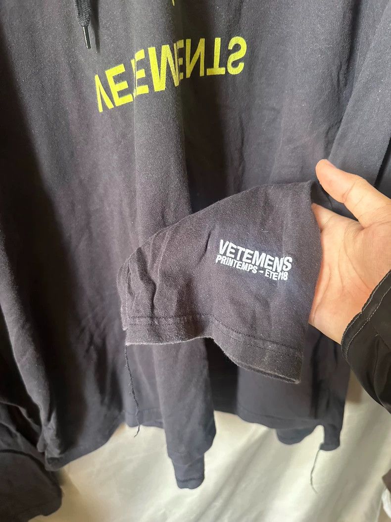 Vetements Vetements Lightweight hoodie, 18ss Inverted People hoodie, Size US M / EU 48-50 / 2 - 3 Thumbnail