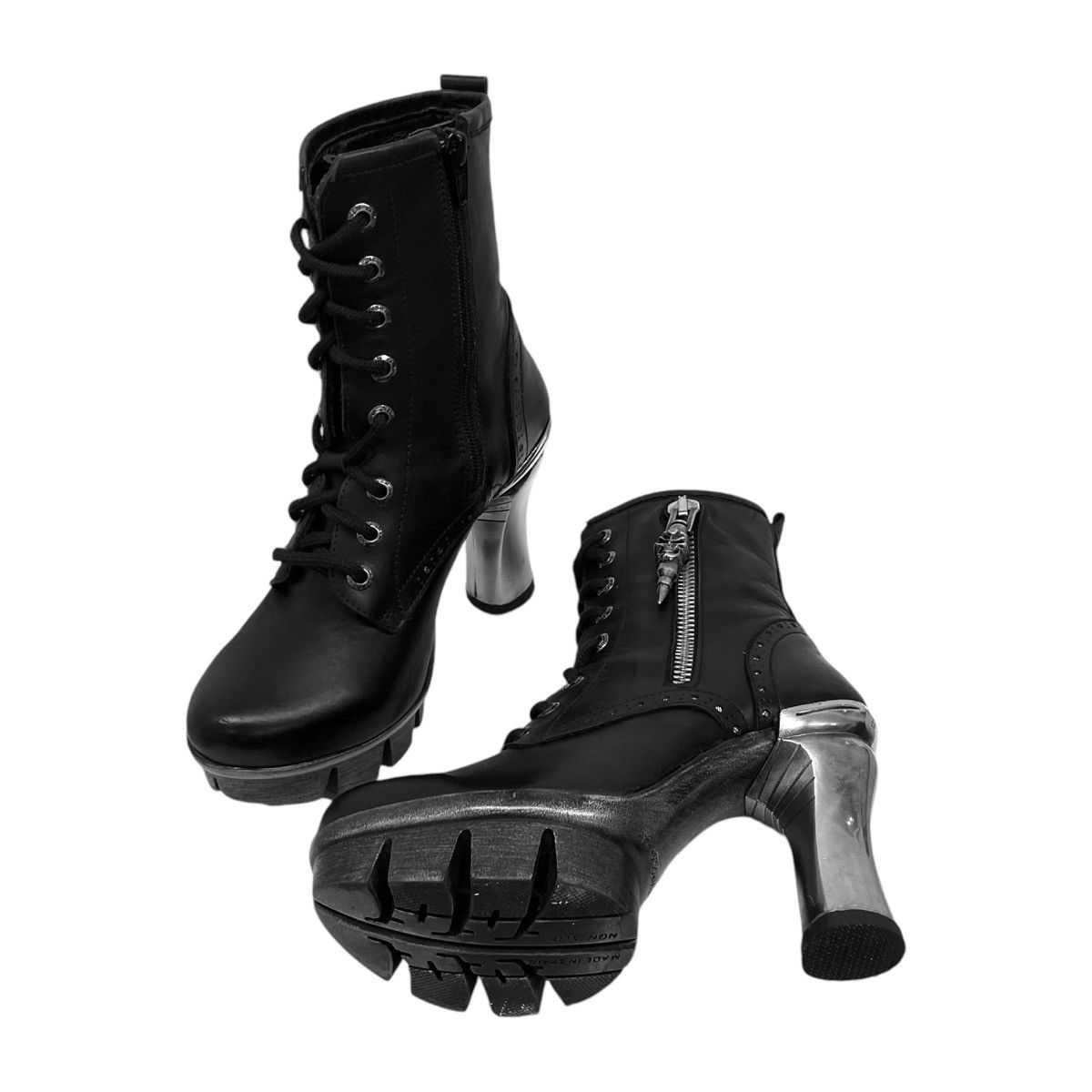 New Rock NEOPUNK M-NEOPUNK003-S1 NEW ROCK boots Size US 5.5 / IT 35.5 - 3 Thumbnail
