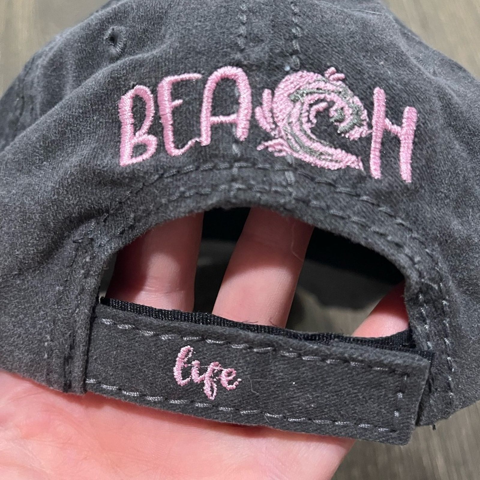 Vintage Beach Life Cap Baseball Trucker Dad Hat Embroidered Funky OS Size ONE SIZE - 4 Thumbnail