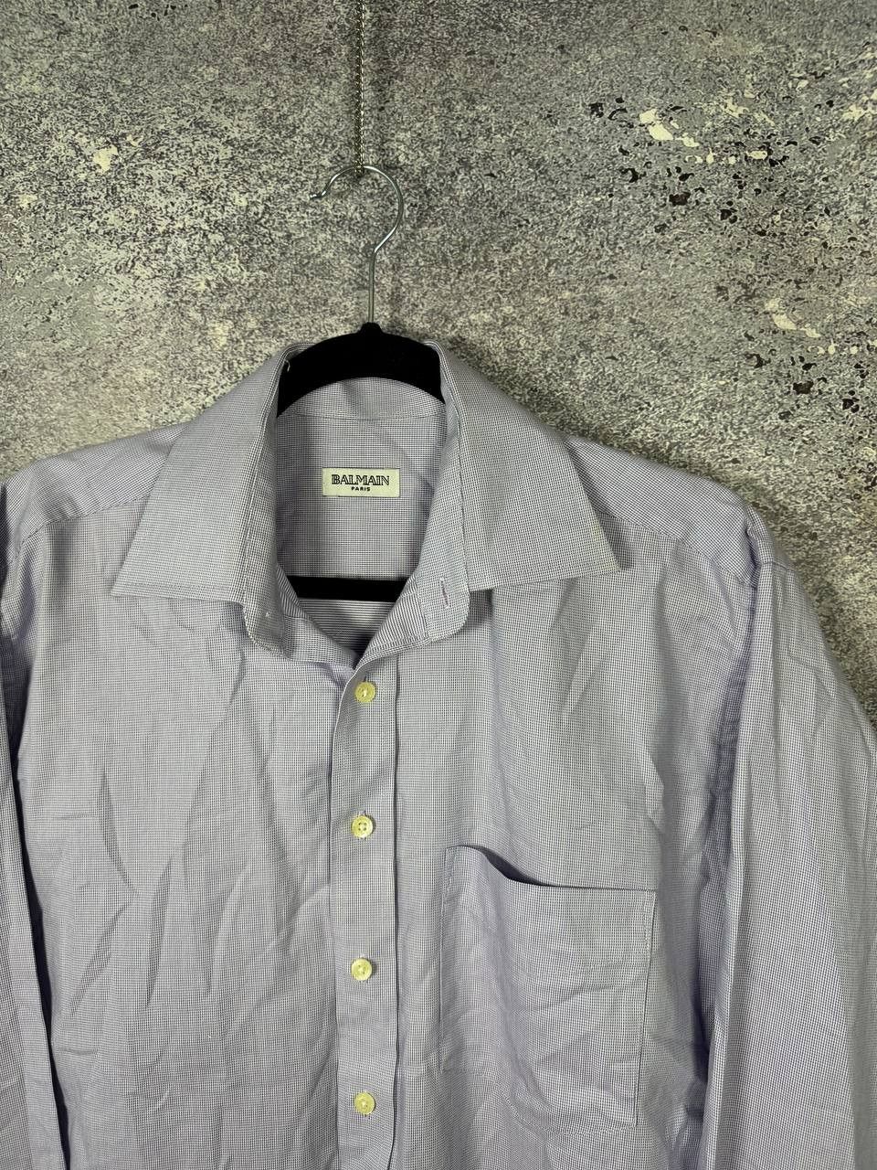 Balmain Vintage Balmain Shirt Mens Button Up XL Size Size US XL / EU 56 / 4 - 2 Thumbnail