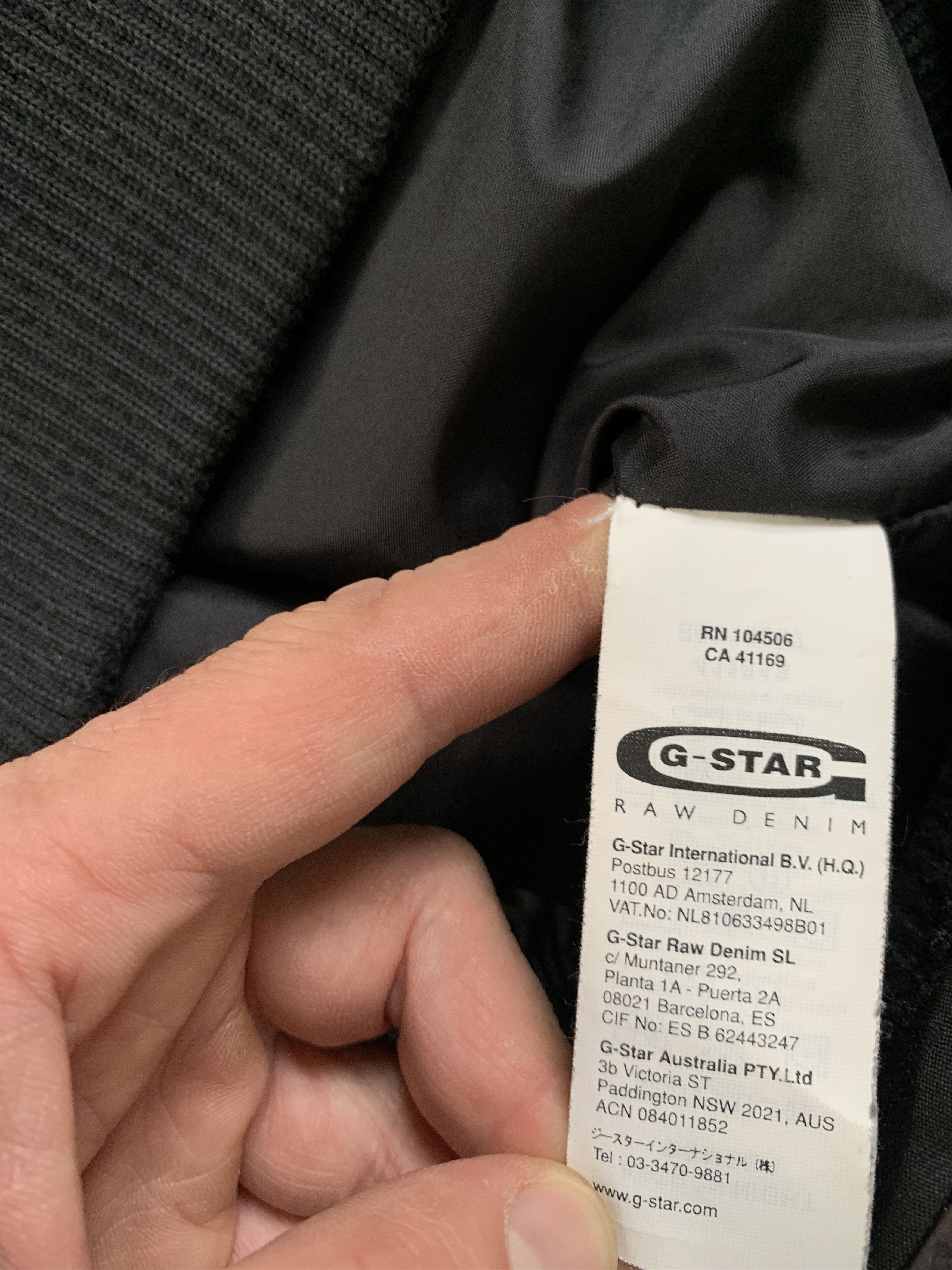 G-Star G-Star Raw Cotton Jacket Size US M / EU 48-50 / 2 - 7 Thumbnail