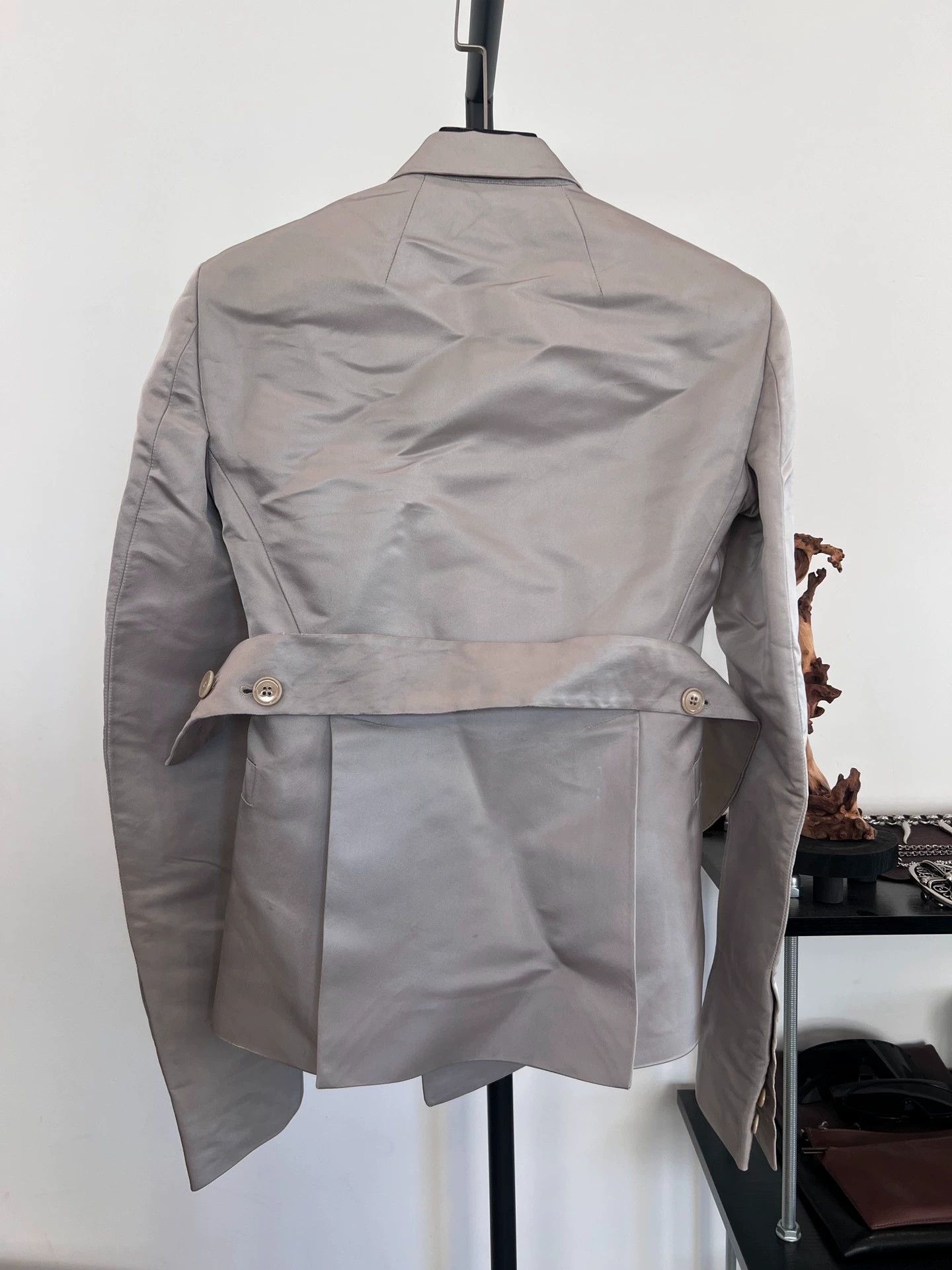 Rick Owens Rick Owens Satin Sash Blazer 48 EU Size US S / EU 44-46 / 1 - 2 Thumbnail