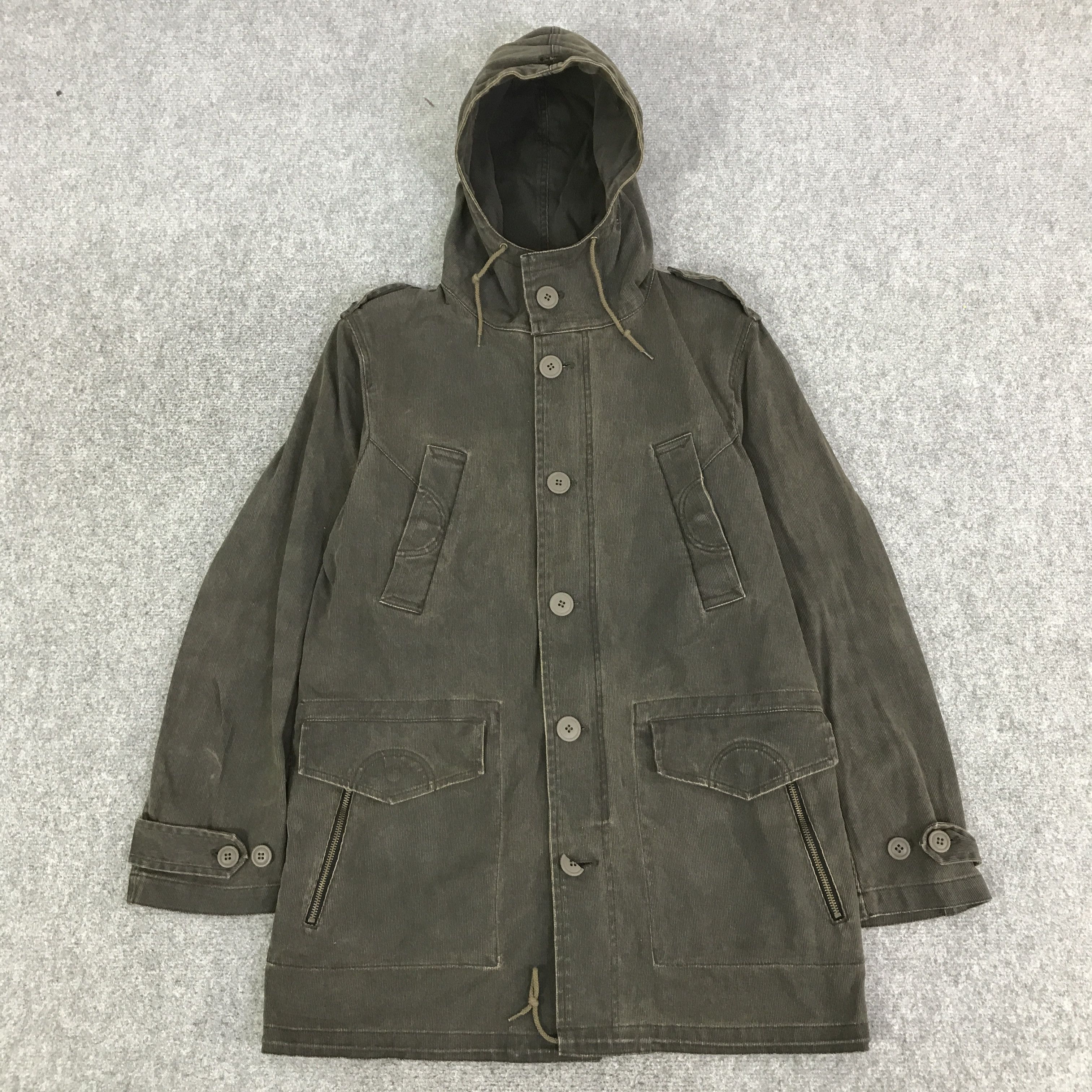 BIGI RADMESS BIGI COTTON HOODIE JACKET K104B2 Size US M / EU 48-50 / 2 - 1 Thumbnail