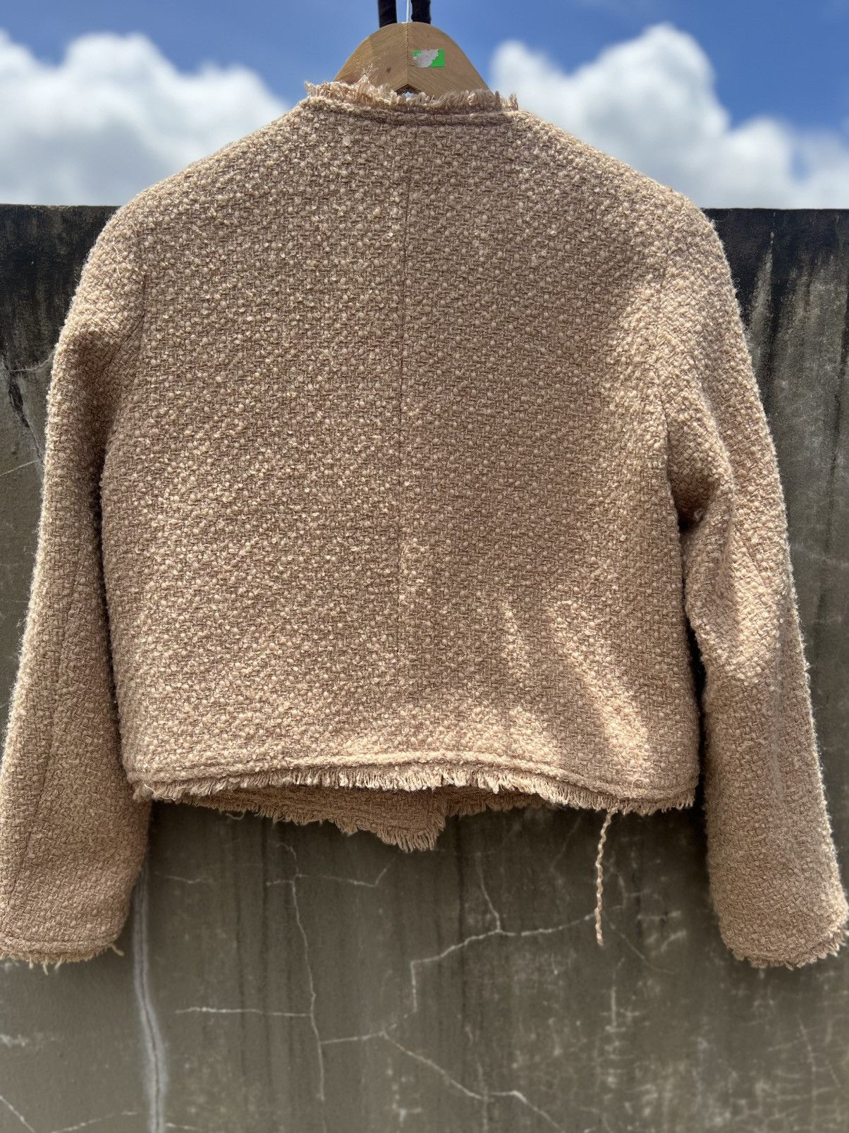 Balmain Balmain Cropped Tweed Jacket Size S / US 4 / IT 40 - 6 Thumbnail