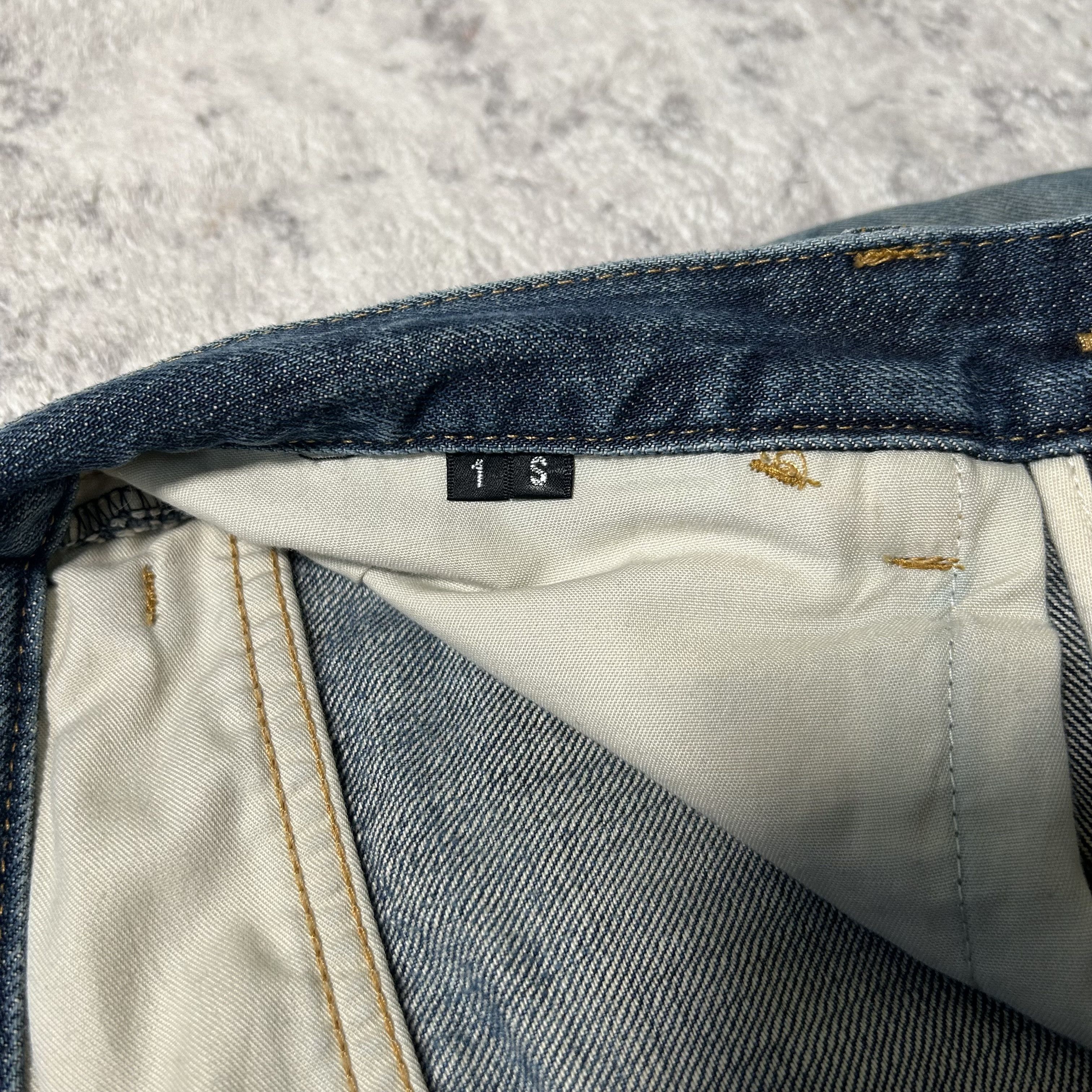 Kazuyuki Kumagai Attachment Kazuyuki Kumagai Attachment J-Cut Bootcut Flared Denim Jeans Size US 30 / EU 46 - 5 Thumbnail
