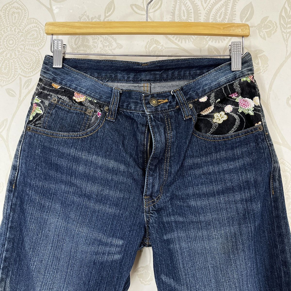 If Six Was Nine × Japanese Brand × Kamakura Vintage Karakuri Japan Denim Jeans Size US 29 - 18 Thumbnail