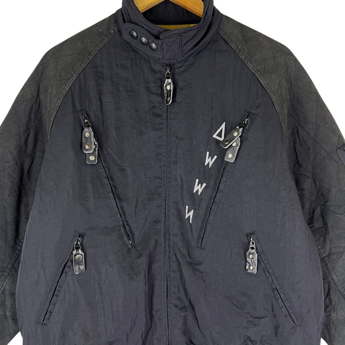 Kansai Yamamoto 🔥 Vintage kansai X Honda Seed Styling Force Police Jacket Size US M / EU 48-50 / 2 - 12 Thumbnail
