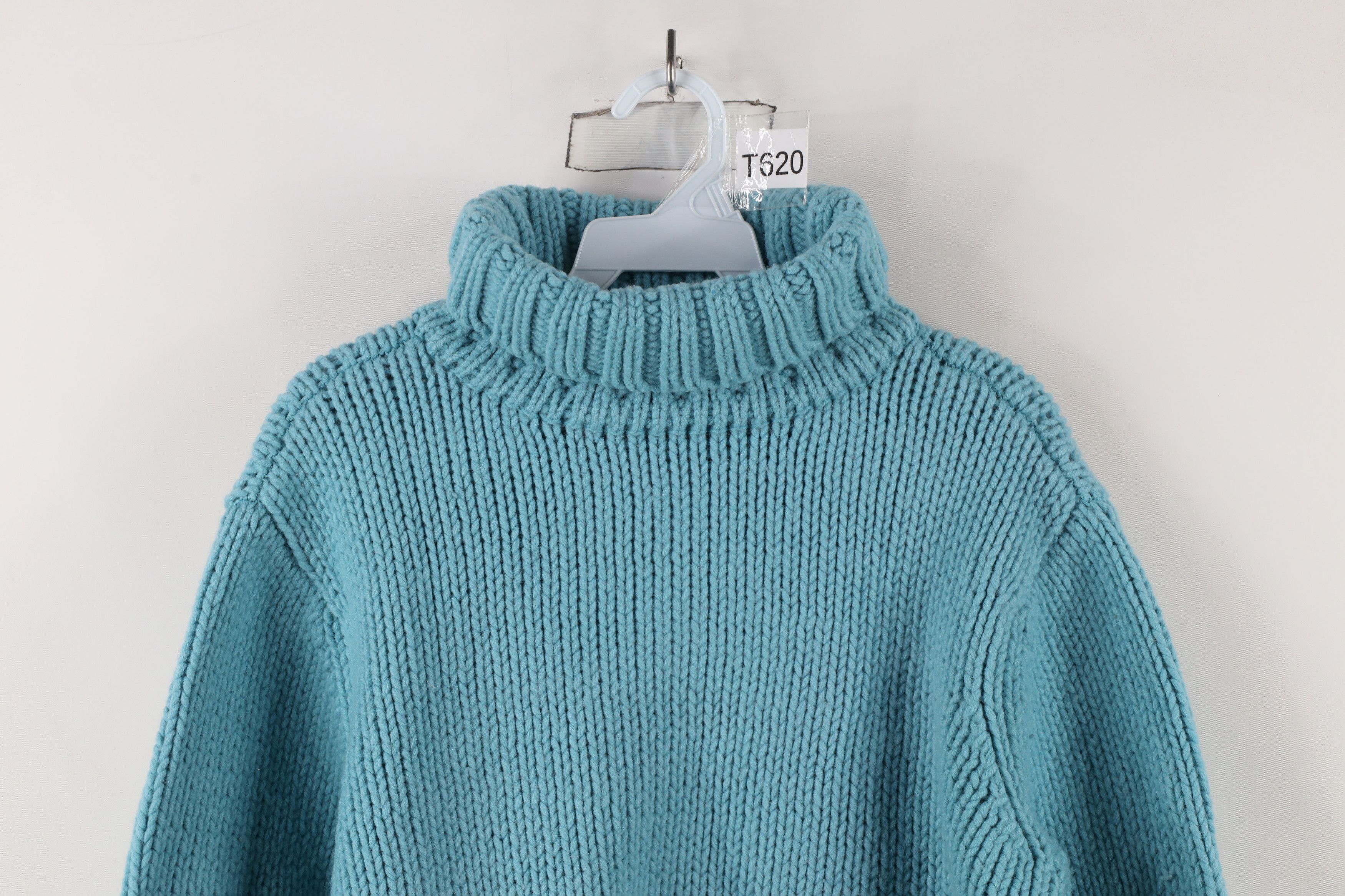 Gap × Vintage Vintage 90s Gap Heavyweight Blend Knit Turtleneck Sweater Size XXL / US 16-18 / IT 52-54 - 2 Thumbnail