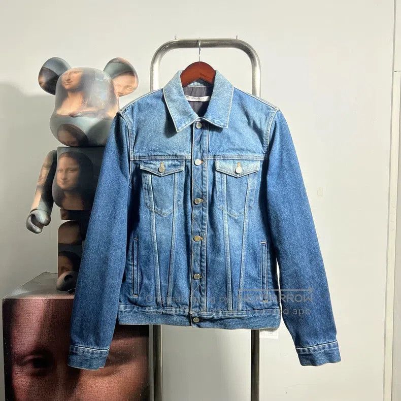 Givenchy Givenchy Back Logo Denim Jacket Size US M / EU 48-50 / 2 - 1 Thumbnail