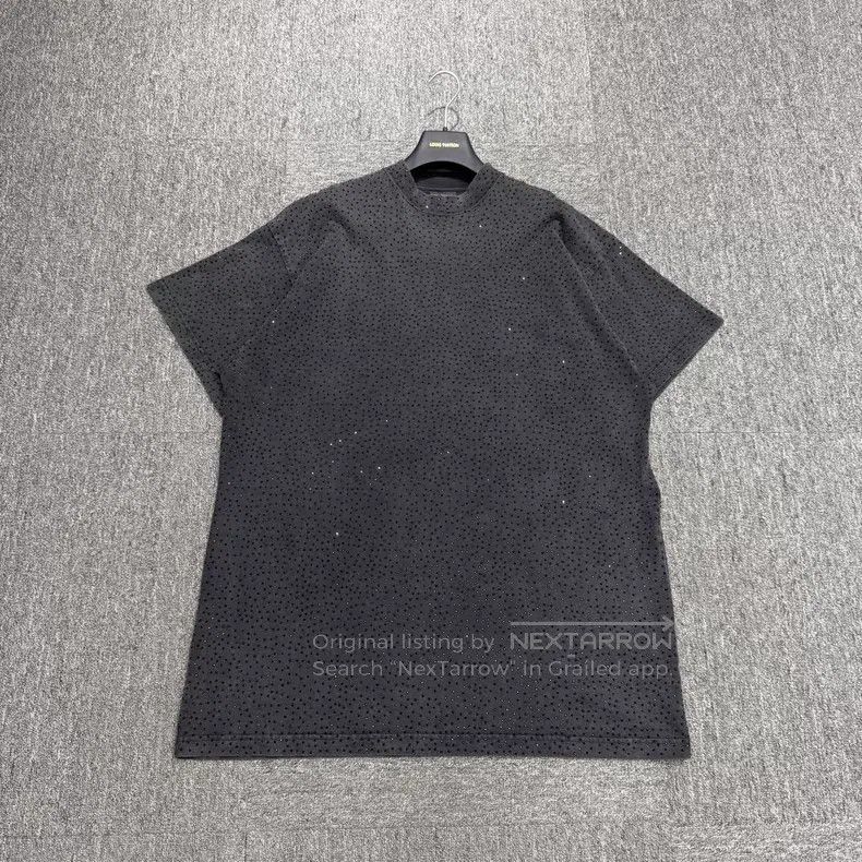 Balenciaga Balenciaga Crystal print short-sleeved Size US S / EU 44-46 / 1 - 1 Thumbnail