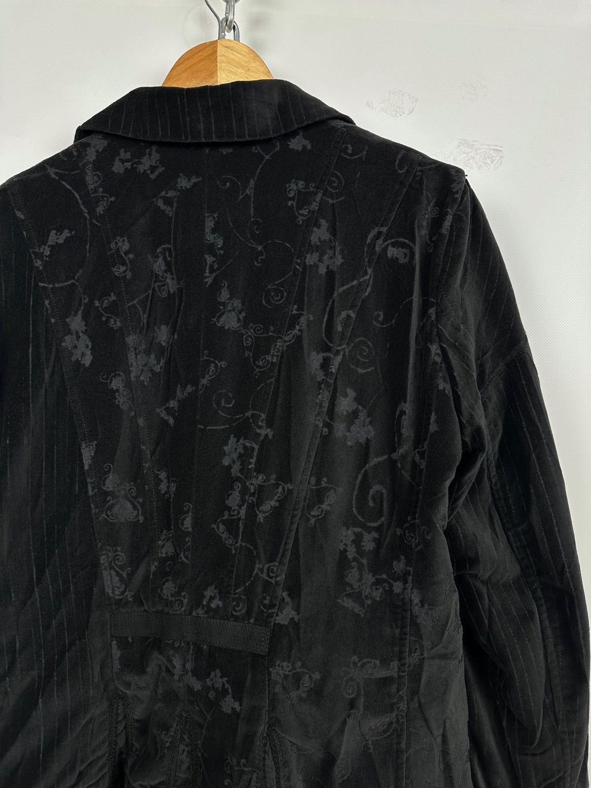 Marithe + Francois Girbaud Marithe Francois Girbaud Jacquard Double Breasted Coat Size L / US 10 / IT 46 - 16 Thumbnail