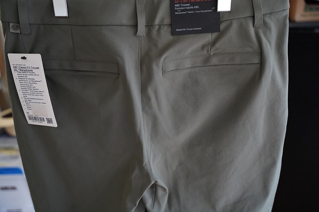 Lululemon ABC Trouser Classic Fit 30L Size US 34 / EU 50 - 6 Thumbnail