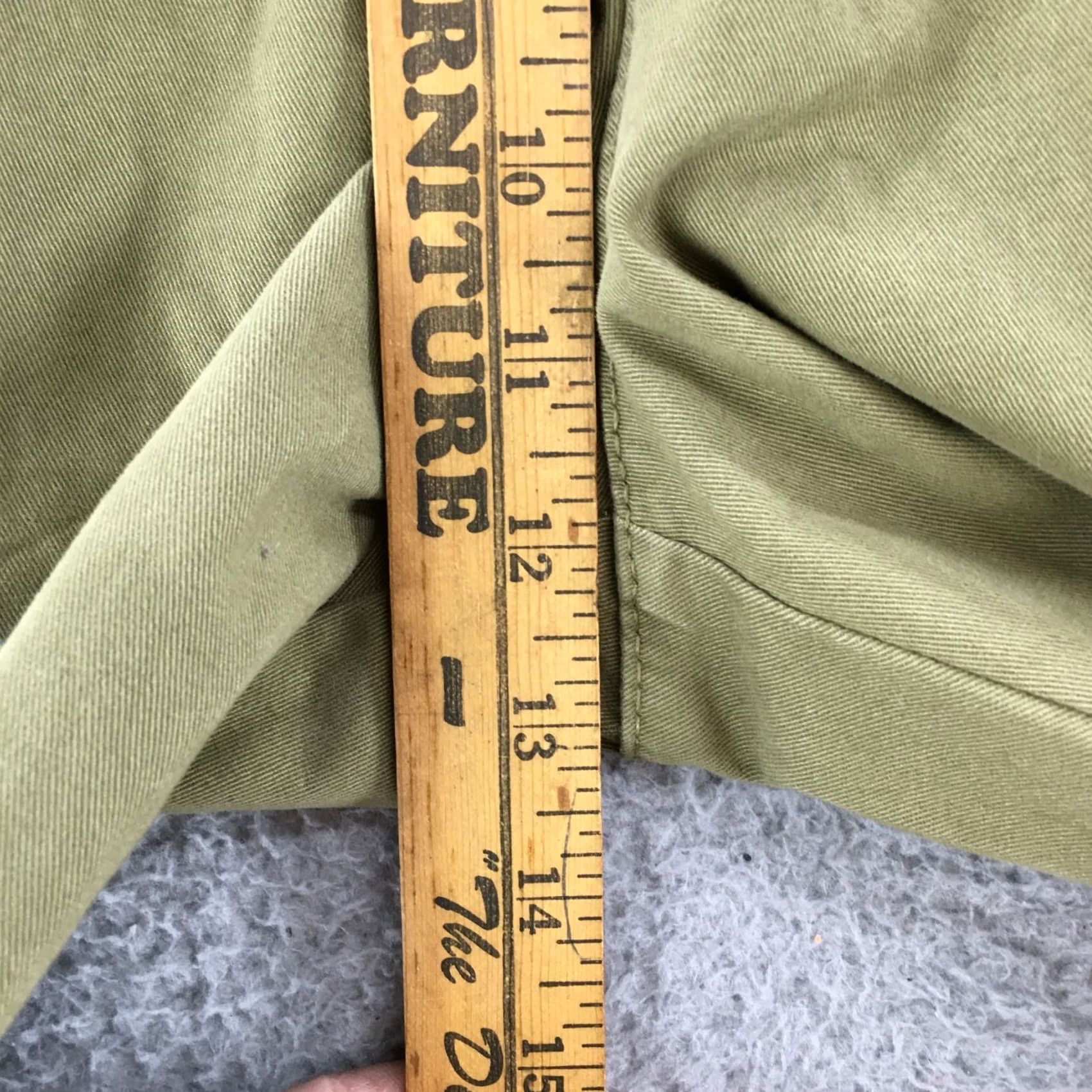 H&M Divided by H&M Cargo Jogger Pants Womens 4 Green High Rise Elastic Waistband Pants Size 27" / US 4 / IT 40 - 6 Thumbnail