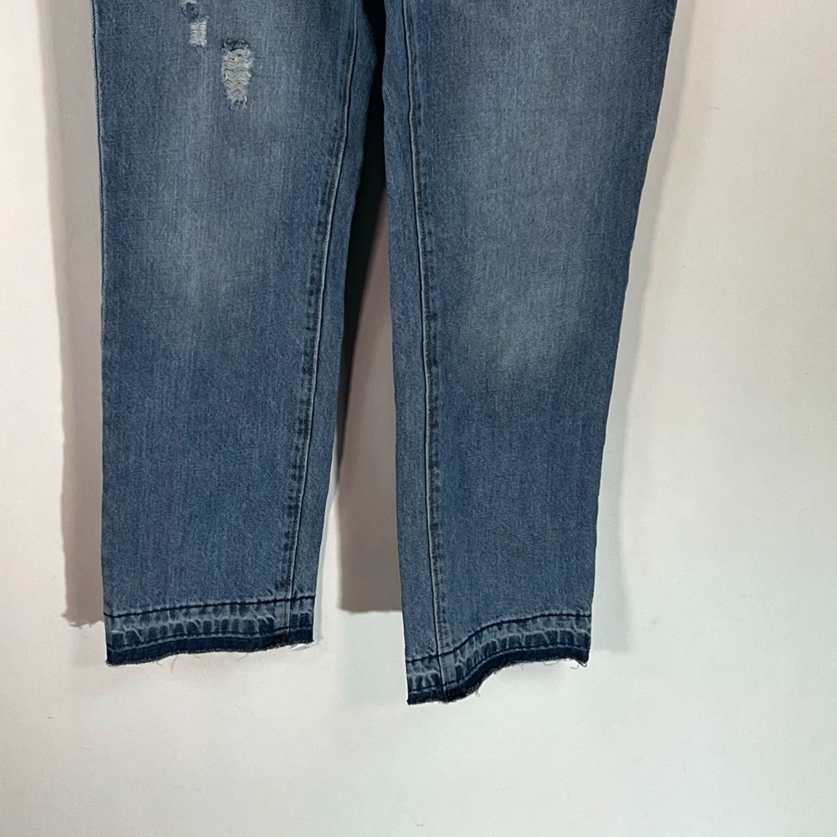 Old Navy Old Navy Jeans Womens Carpenter Bibs Size 14 Blue Denim Regular Fit Size 36" / US 14 / IT 50 - 5 Thumbnail
