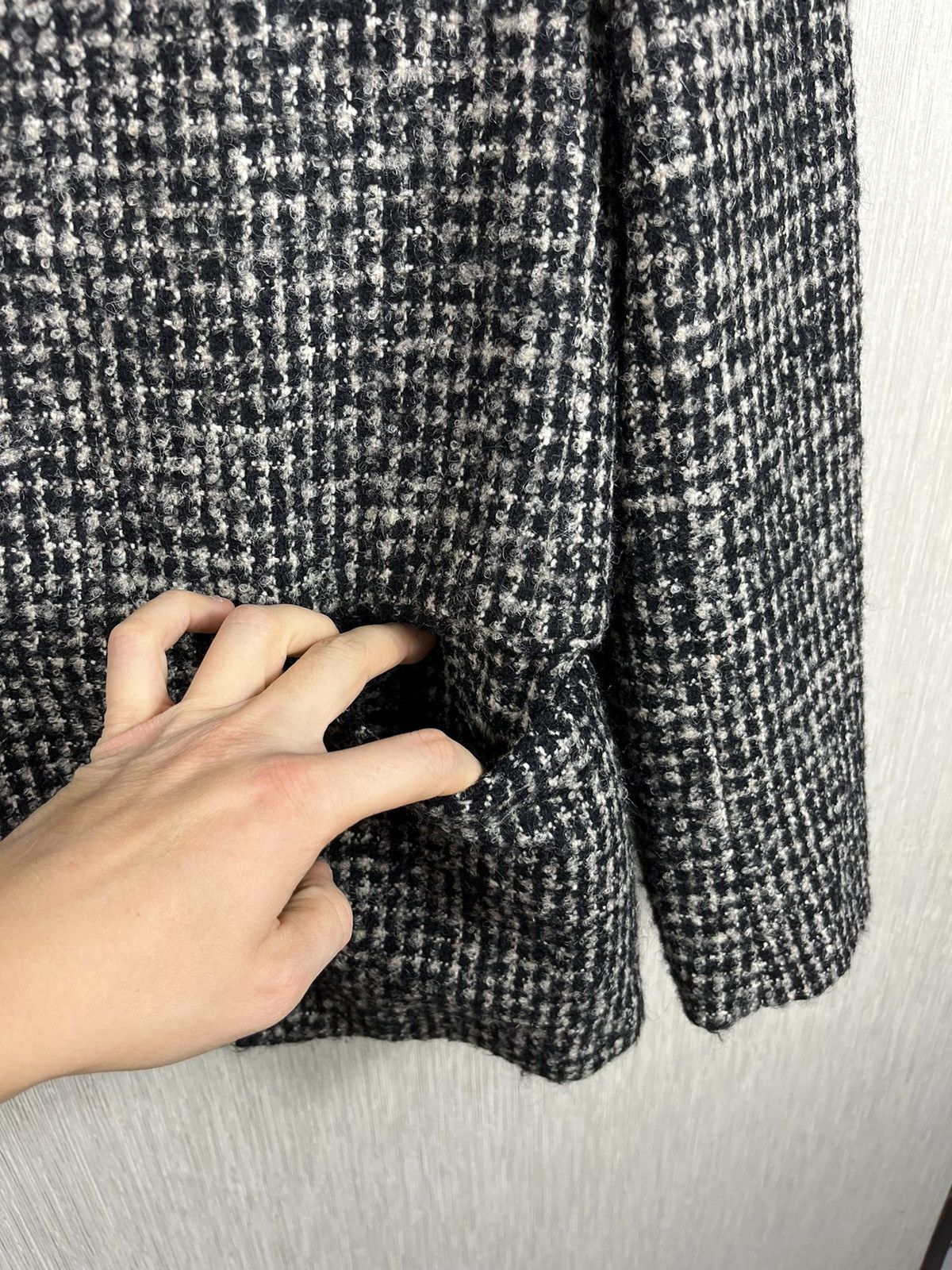 Boglioli Boglioli wool mohair alpaca blazer patterned plaid jacket Size 50R - 9 Thumbnail
