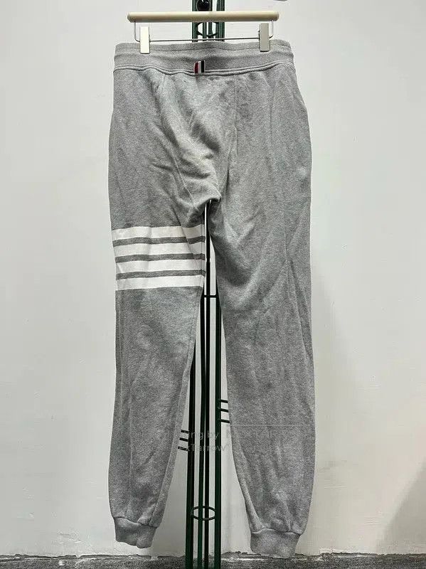 Thom Browne Thom Browne Gray Cotton Spring Casual Pants . Size US 44 / EU 60 - 4 Thumbnail