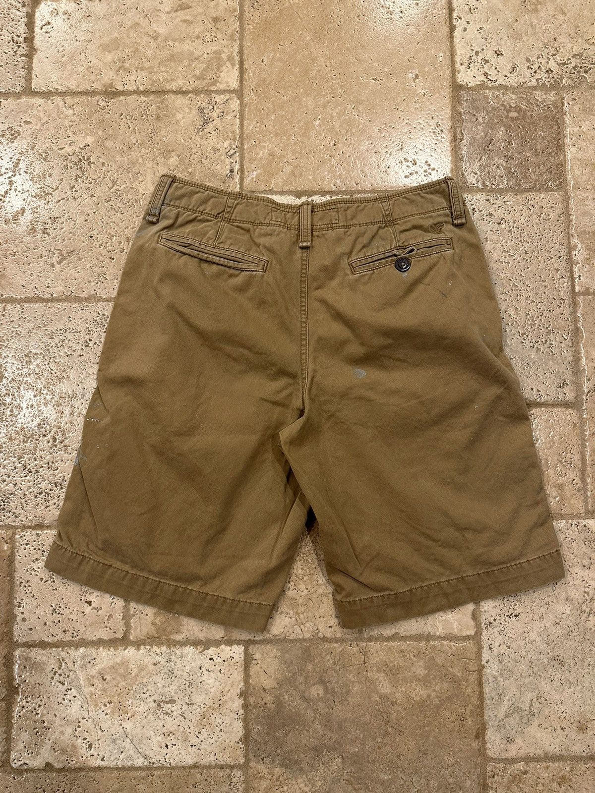 American Eagle Outfitters × Vintage Vintage American Outfitters Tan painter Shorts Size US 32 / EU 48 - 2 Thumbnail